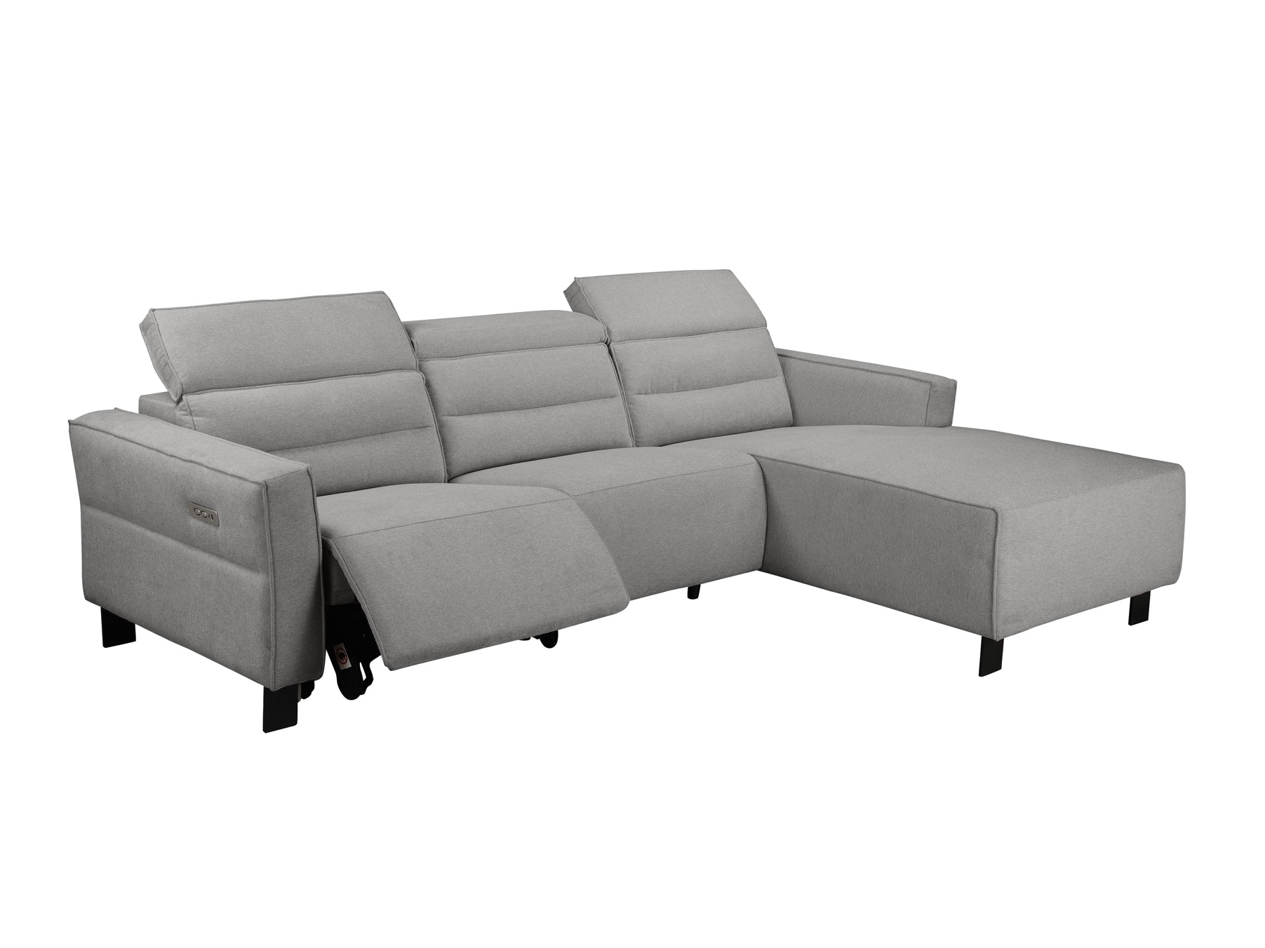 Pehme nurga recliner Denton 1486 (Helehall)