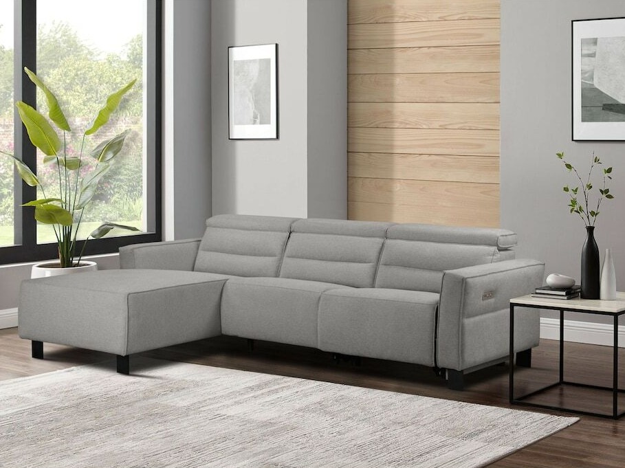 Pehme nurga recliner Denton 1486 (Helehall)