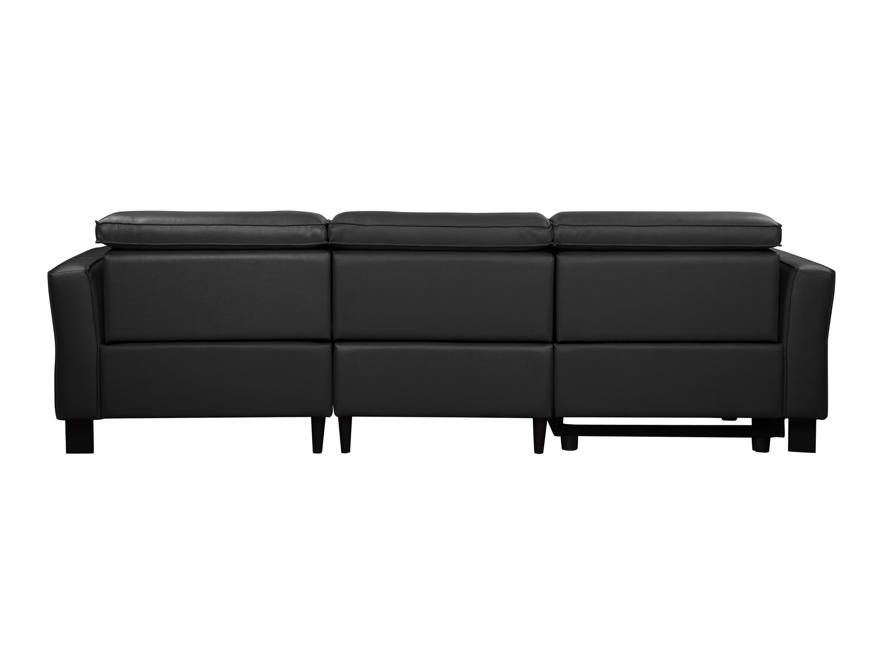 Pehme nurga recliner Denton 1486 (Must)