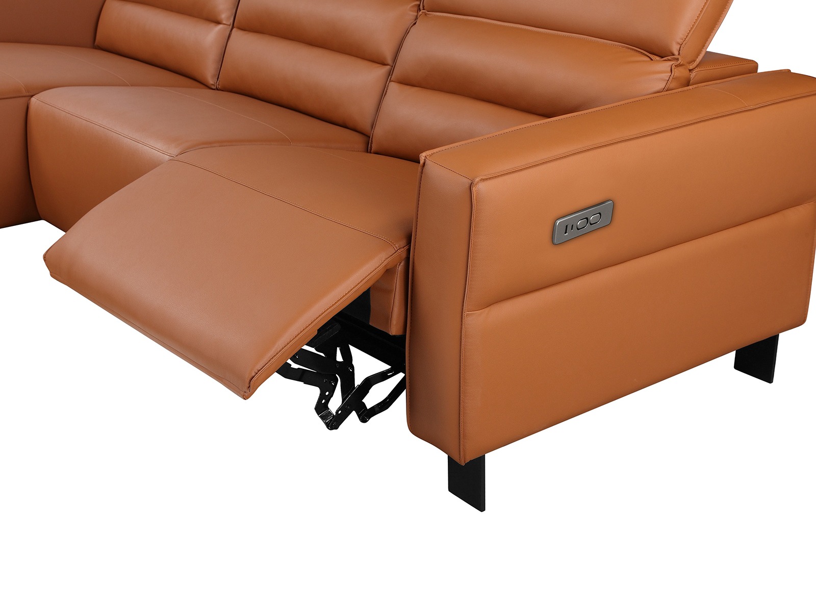 Pehme nurga recliner Denton 1486 (Pruun)