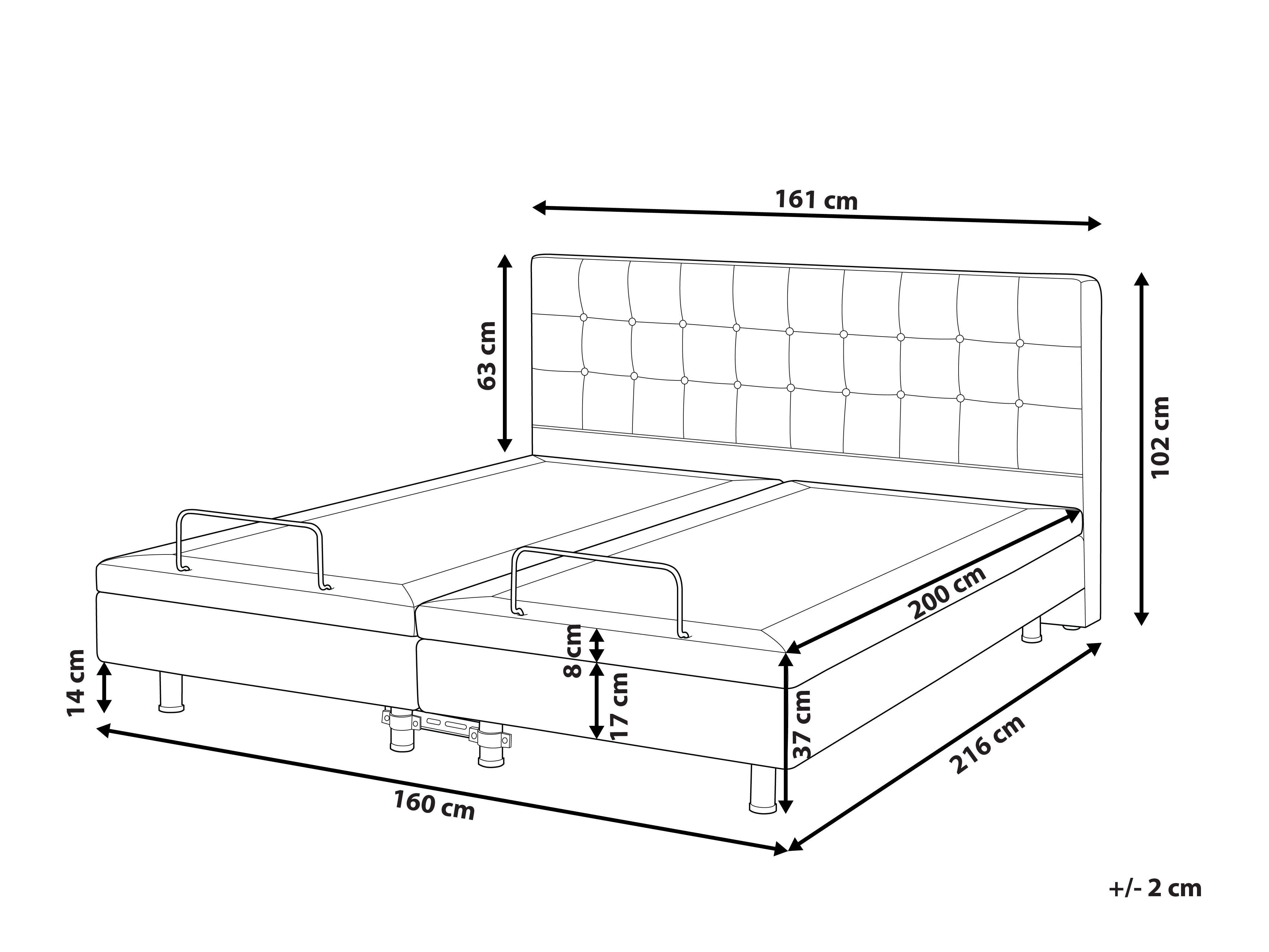 Voodi Berwyn 2749 (Tumehall)