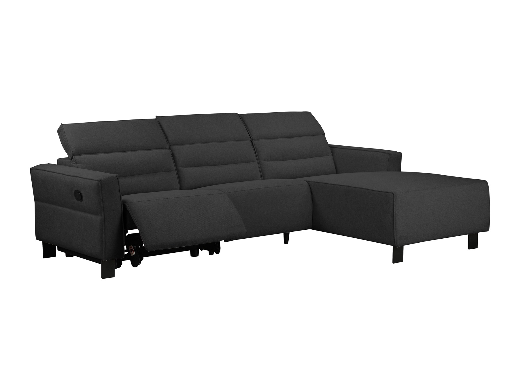 Pehme nurga recliner Denton 1487 (Antratsiit)