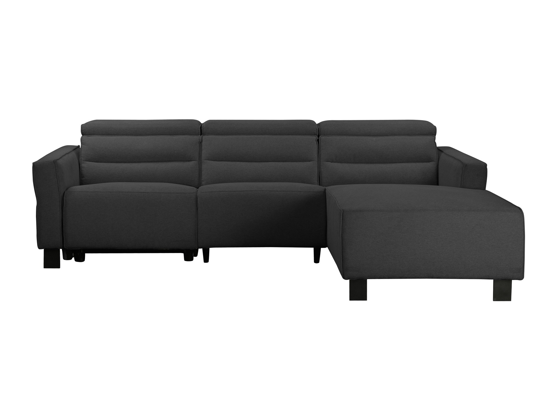 Pehme nurga recliner Denton 1487 (Antratsiit)