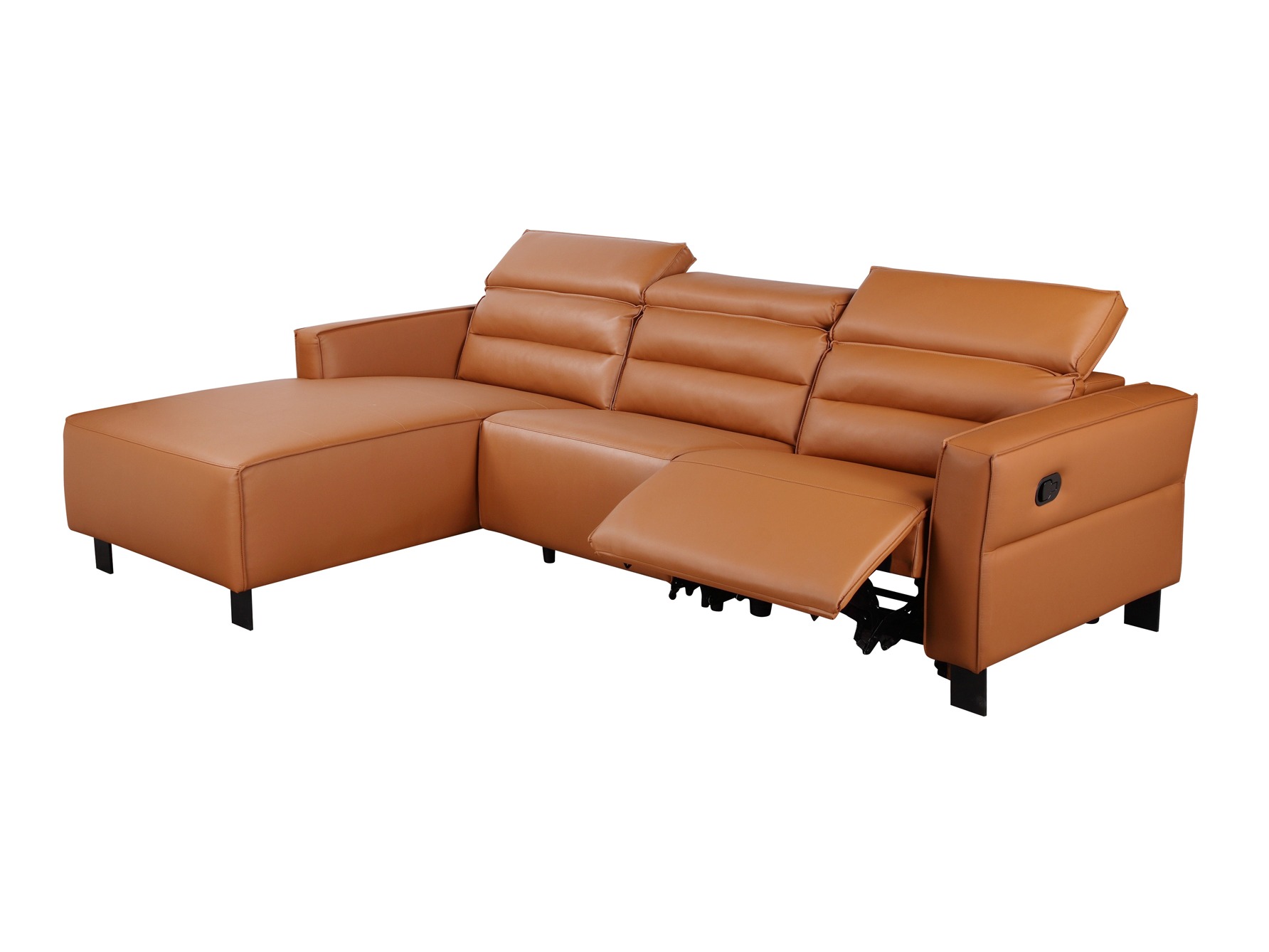 Pehme nurga recliner Denton 1487 (Pruun)