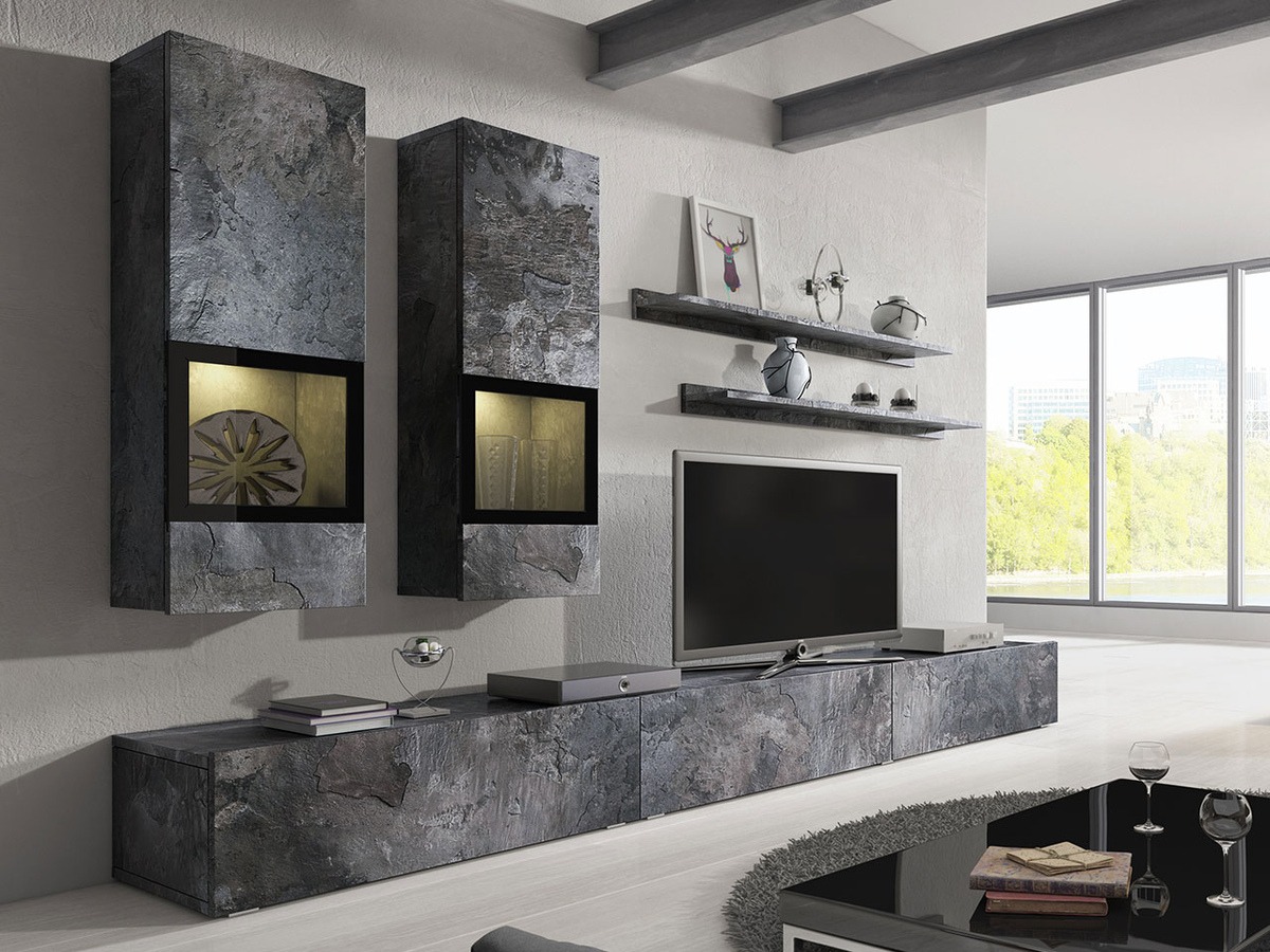 Elutoa komplekt Serodeu 100 (Tume betoon)