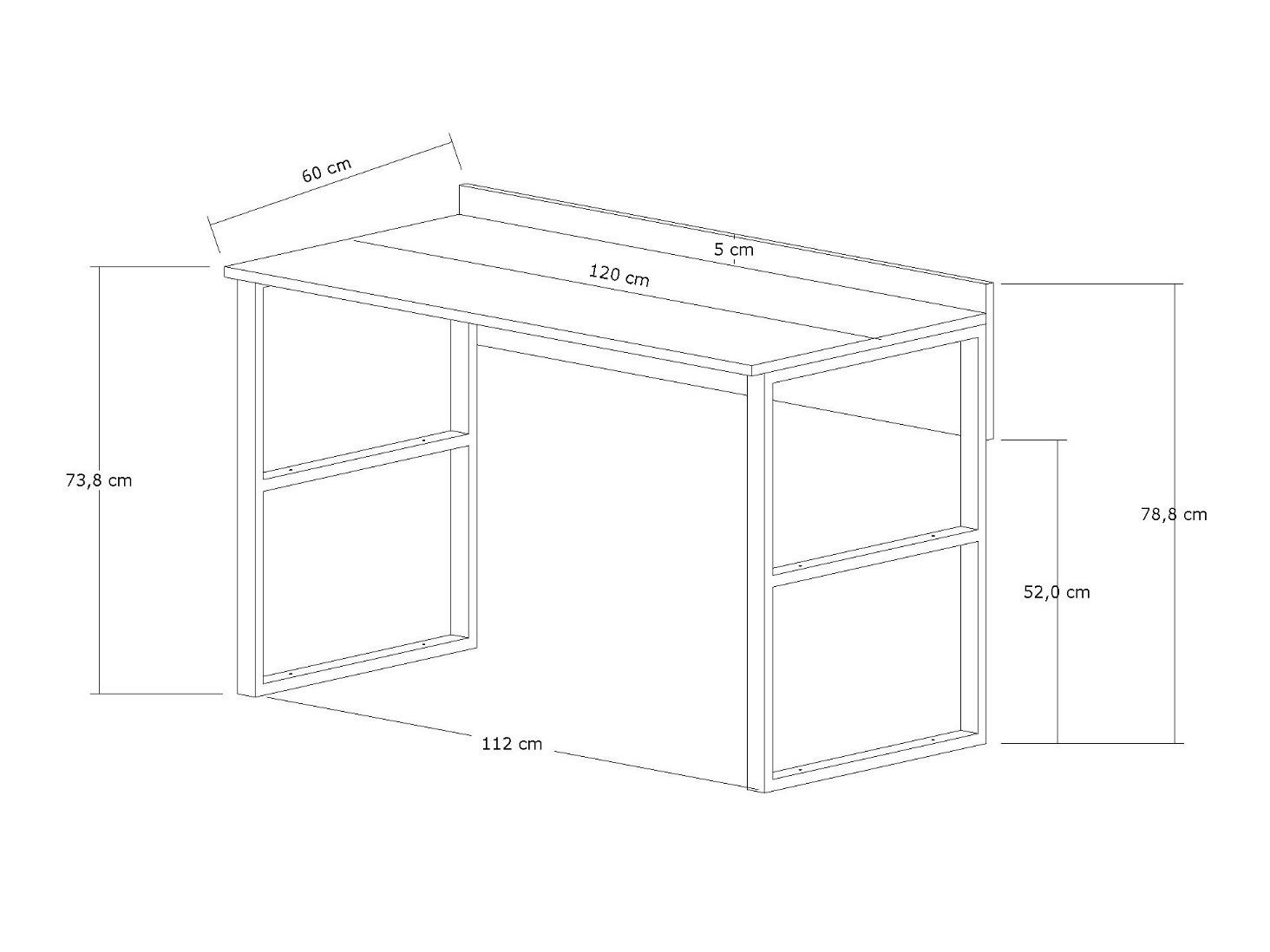 Kirjutuslaud Kailua 2606