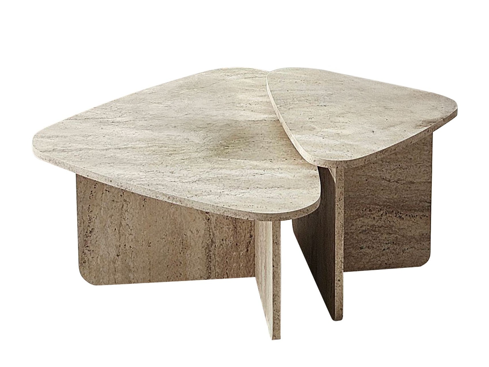 Diivanilaudade komplekt Kailua 2638 (Hele travertiin)