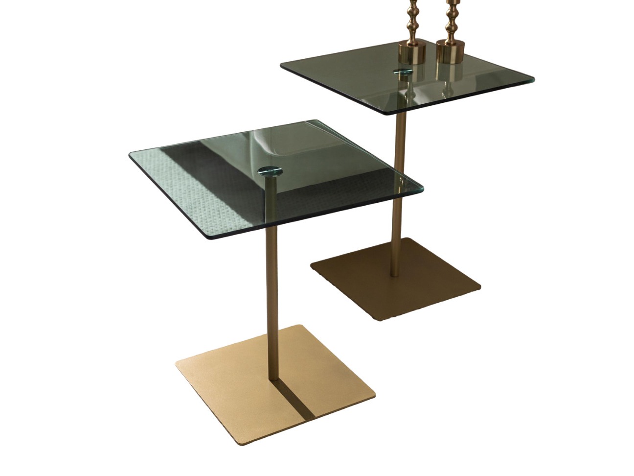 Kõrvallaudade komplekt Kailua 2639 (Kuldne + Roheline)