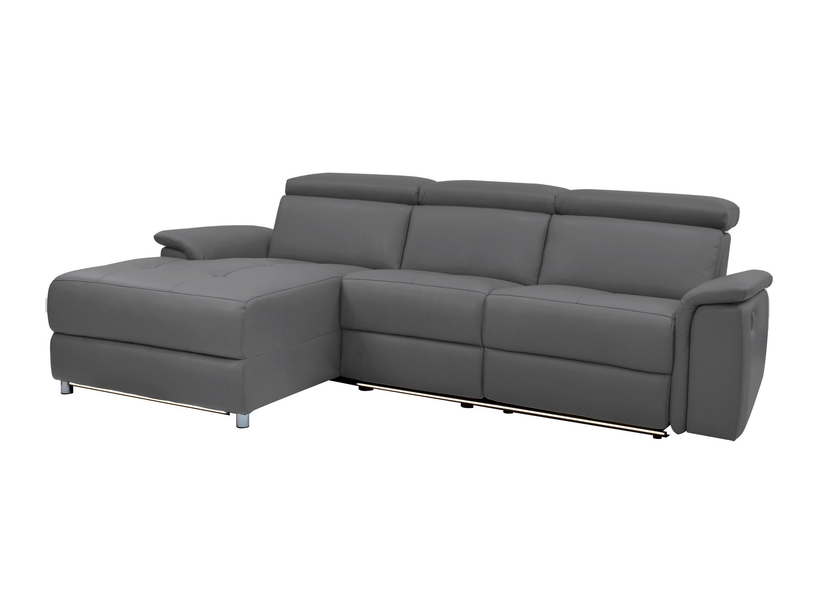 Pehme nurga recliner Denton 1489 (Antratsiit)