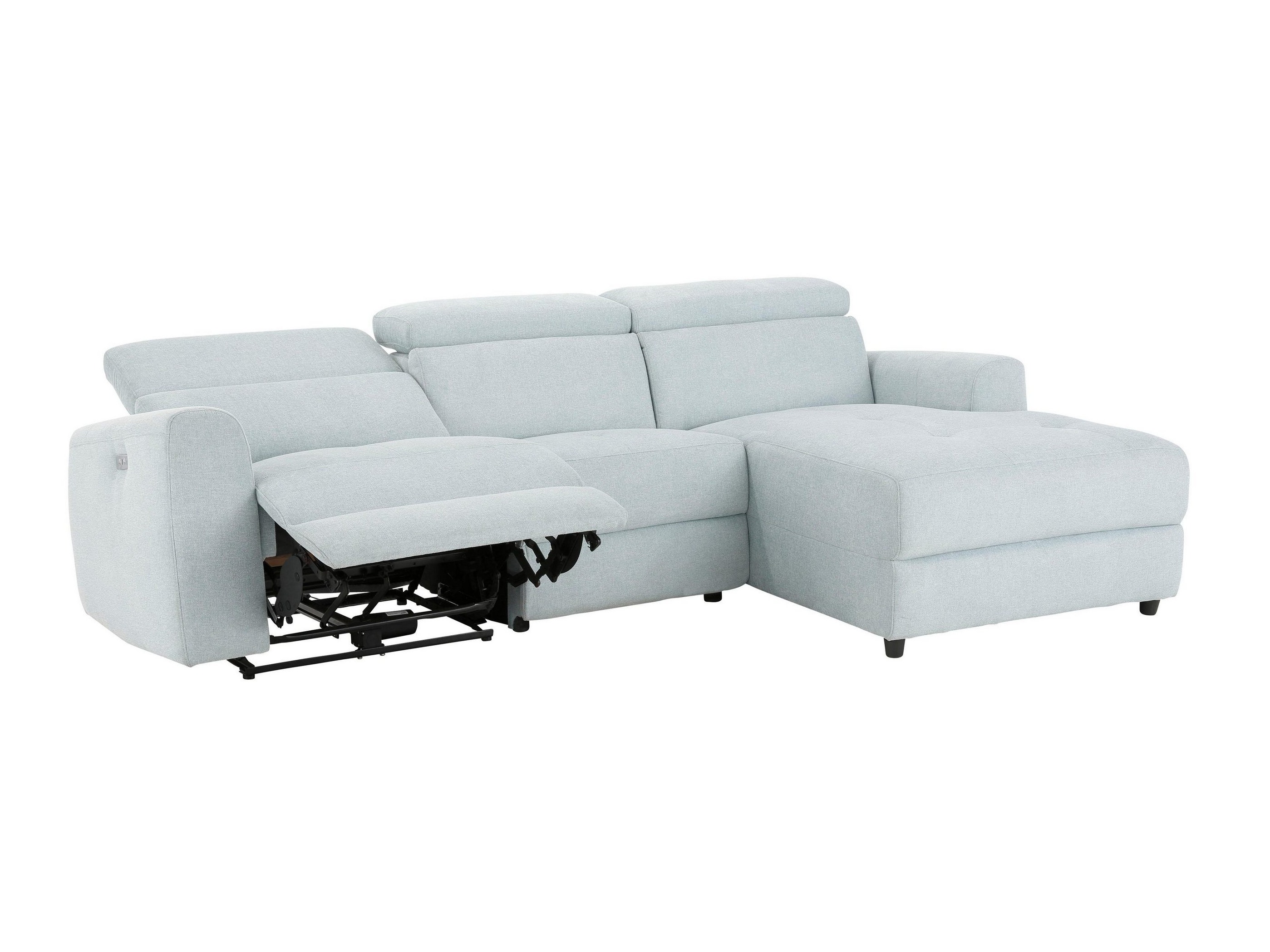 Pehme nurga recliner Denton 1490 (Helesinine)