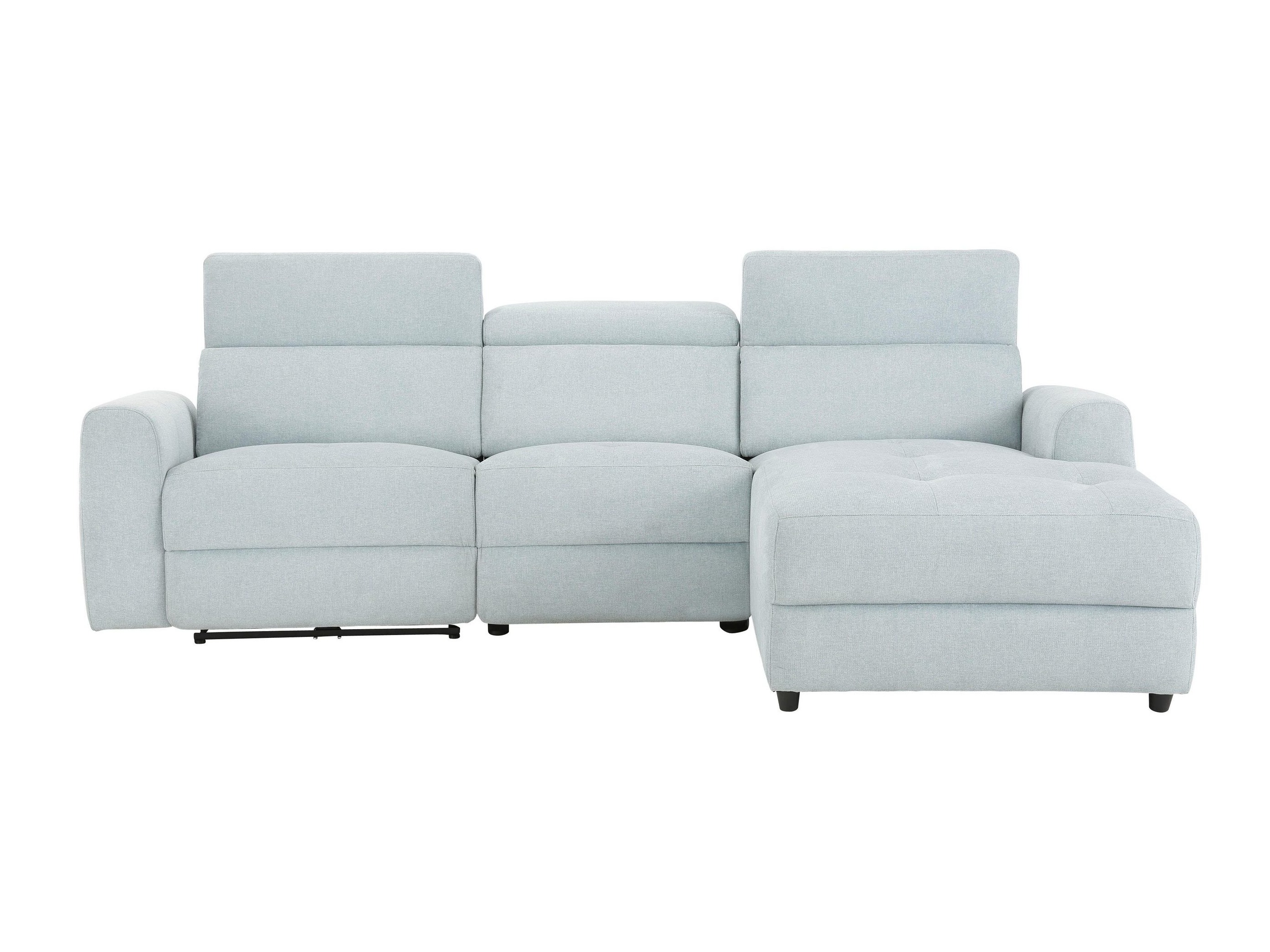 Pehme nurga recliner Denton 1490 (Helesinine)