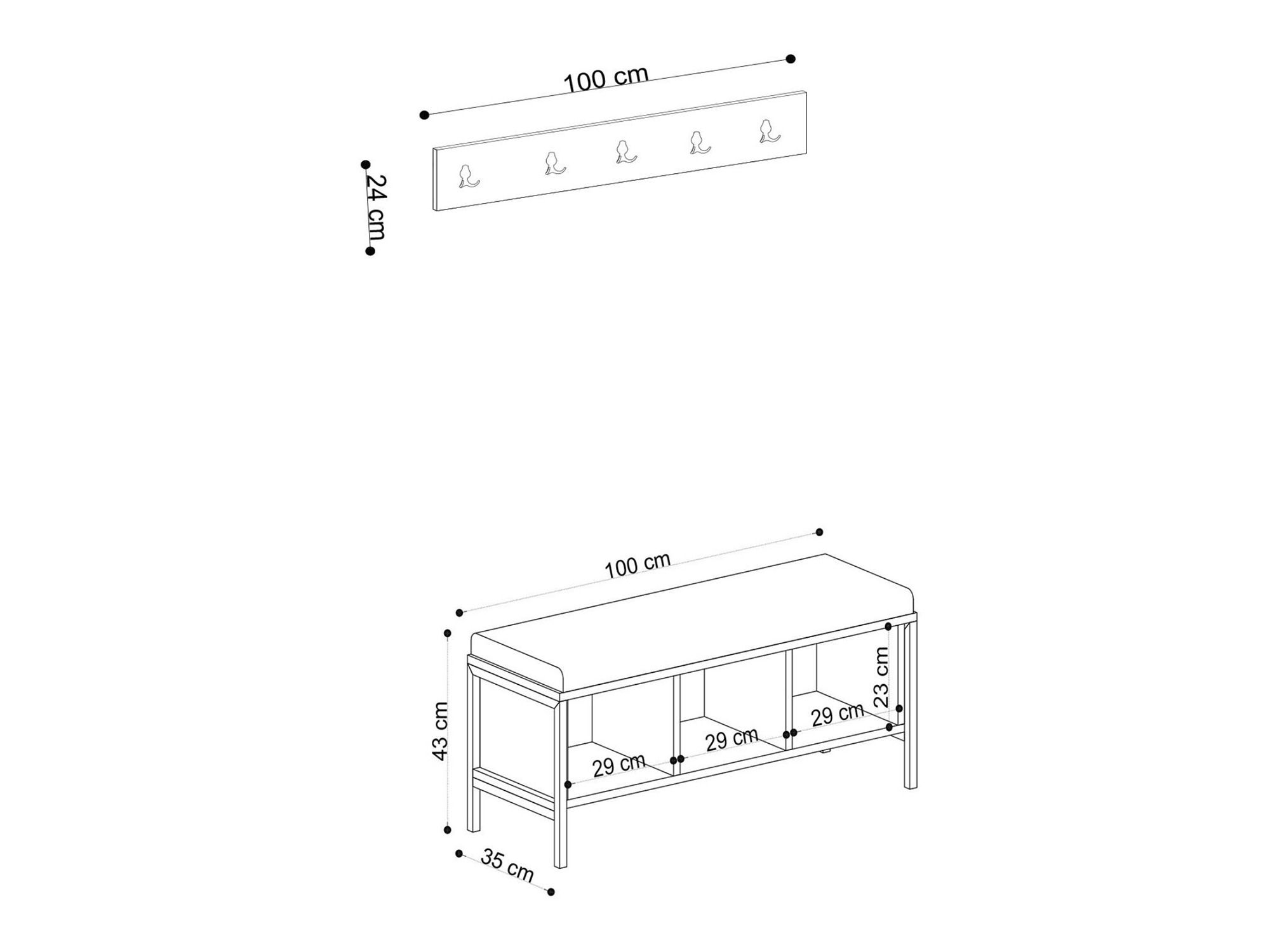 Esikukomplekt Vestesu 137
