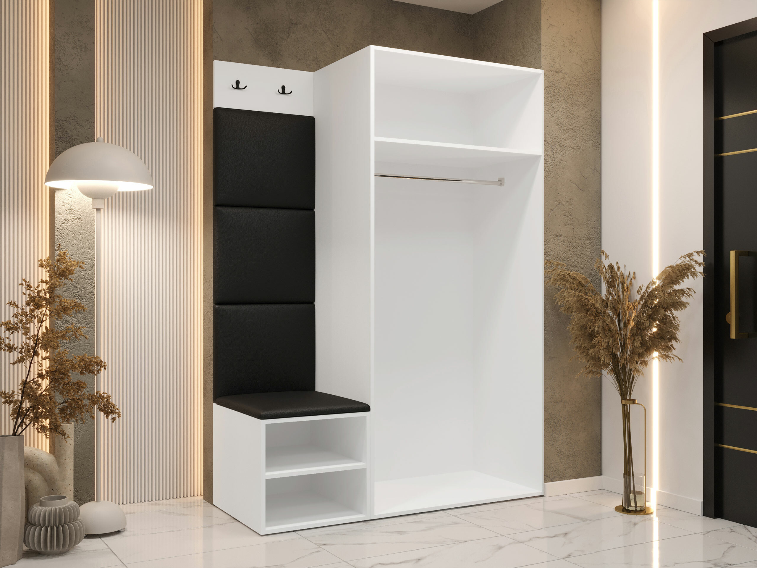 Esikukomplekt Hartford 523 (Valge)