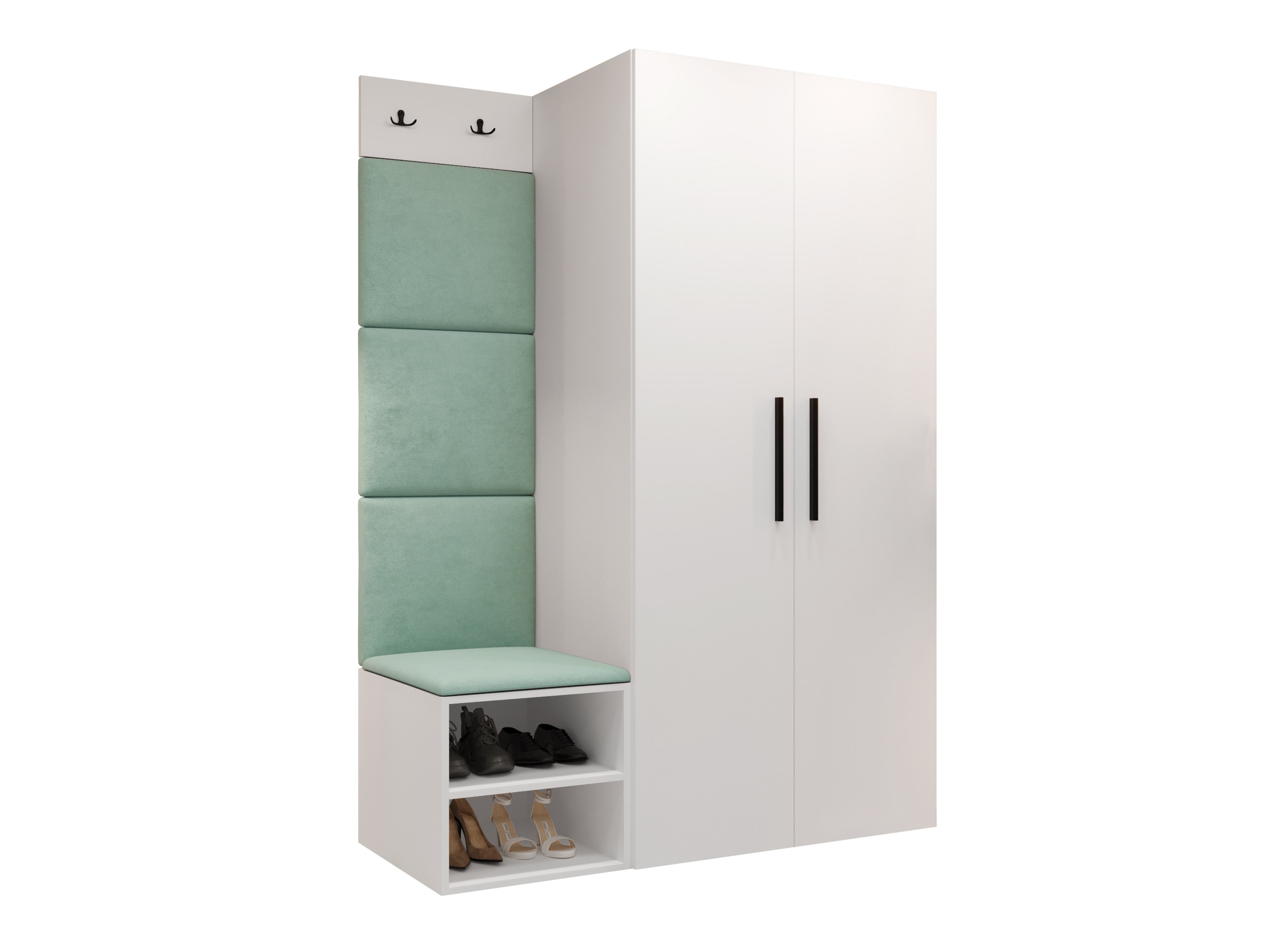 Esikukomplekt Hartford 523 (Valge)