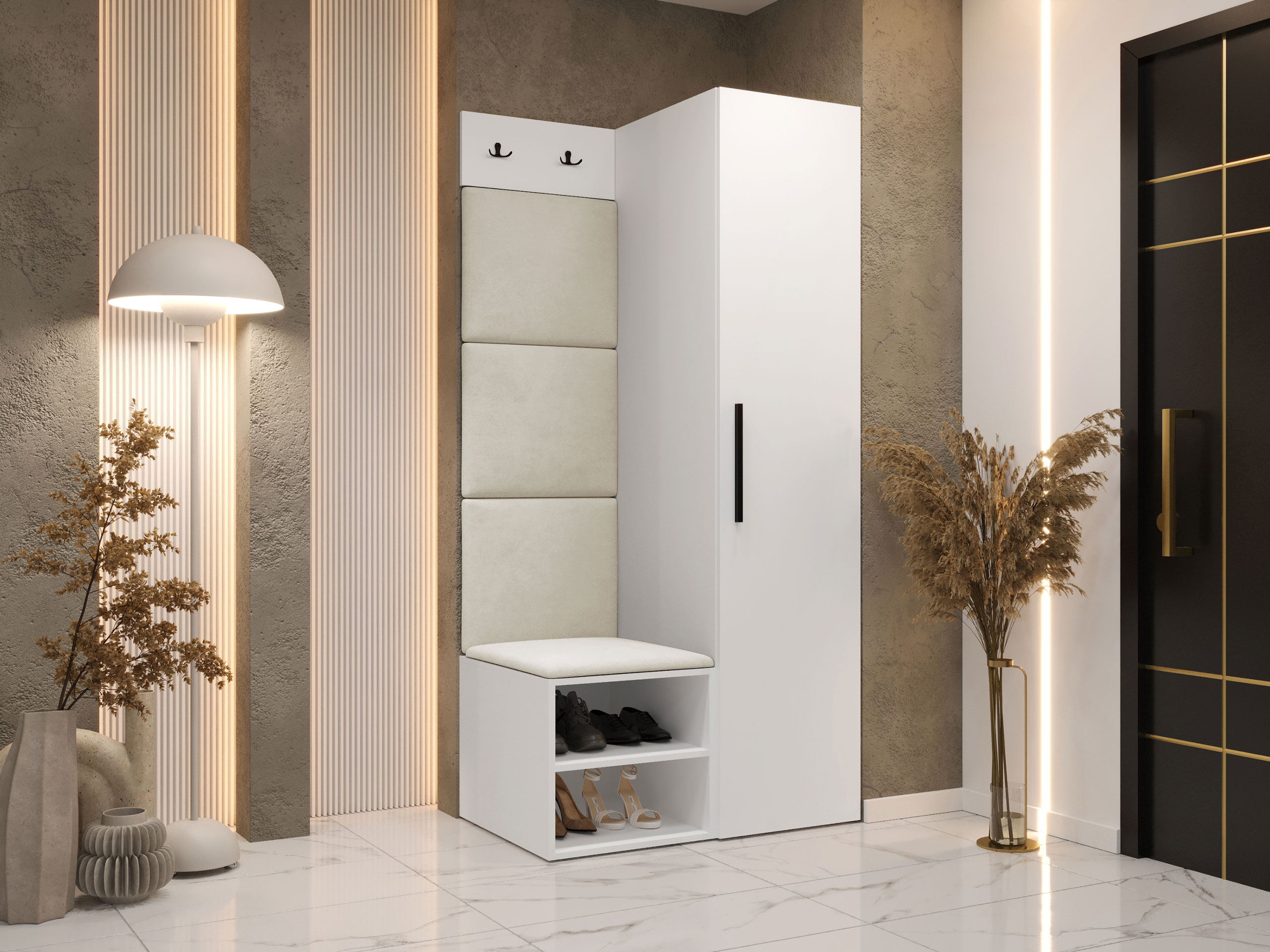 Esikukomplekt Hartford 524 (Valge)