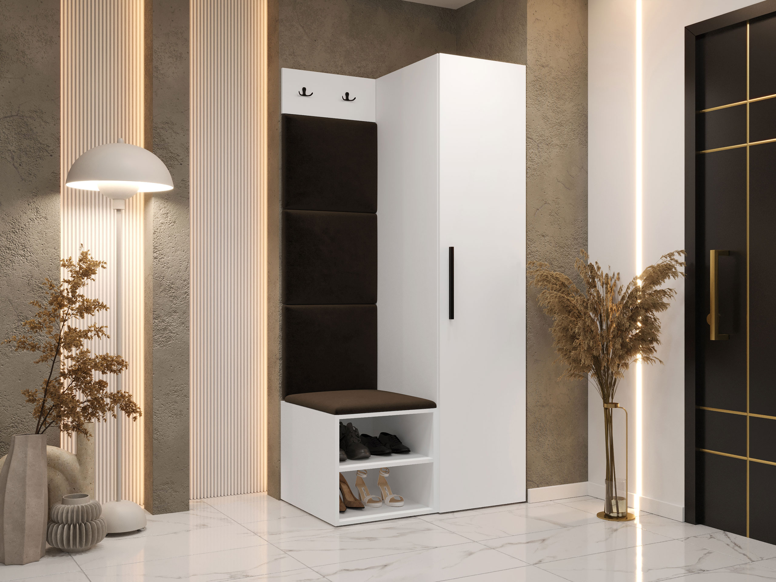 Esikukomplekt Hartford 524 (Valge)