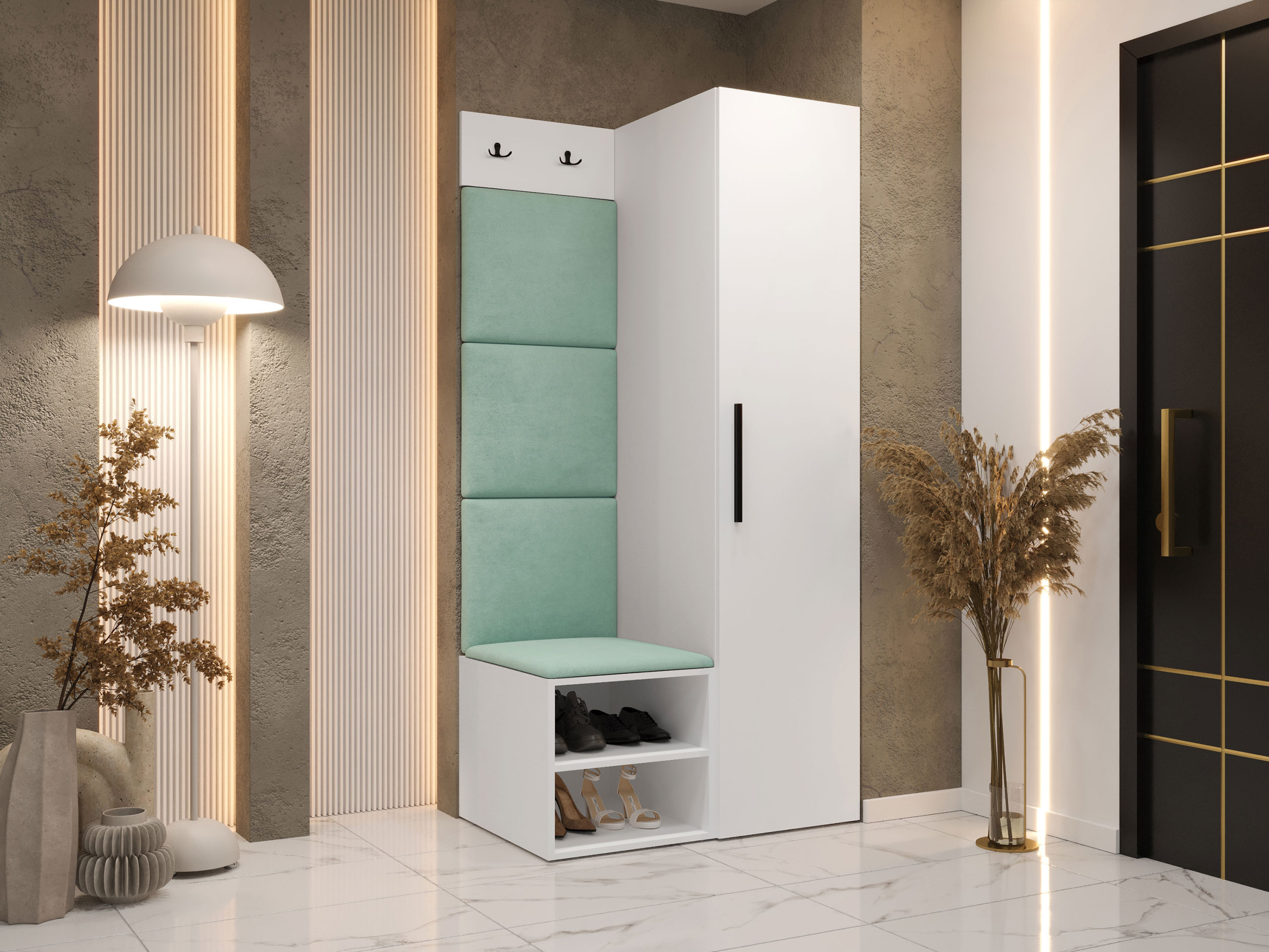 Esikukomplekt Hartford 524 (Valge)