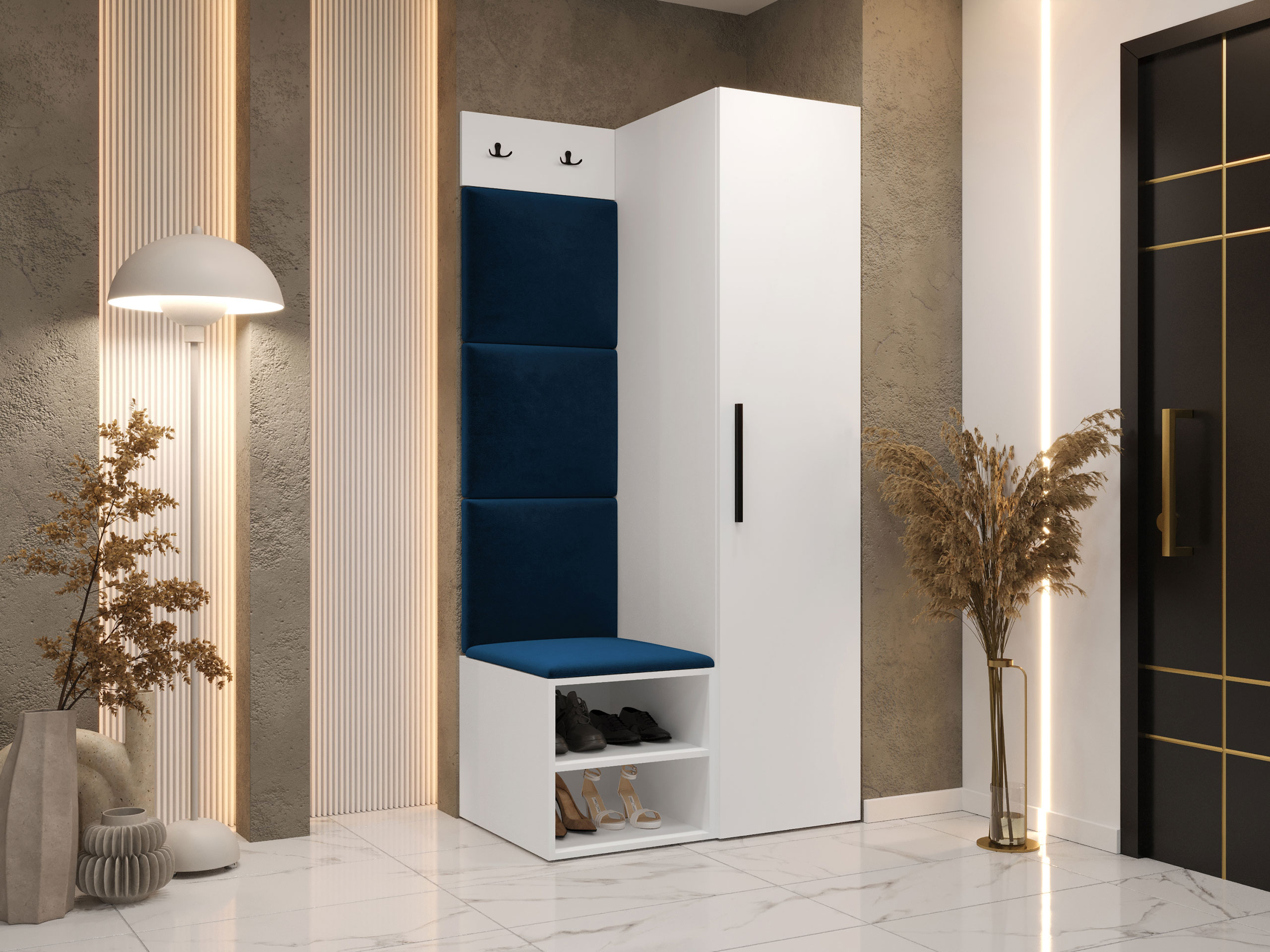 Esikukomplekt Hartford 524 (Valge)