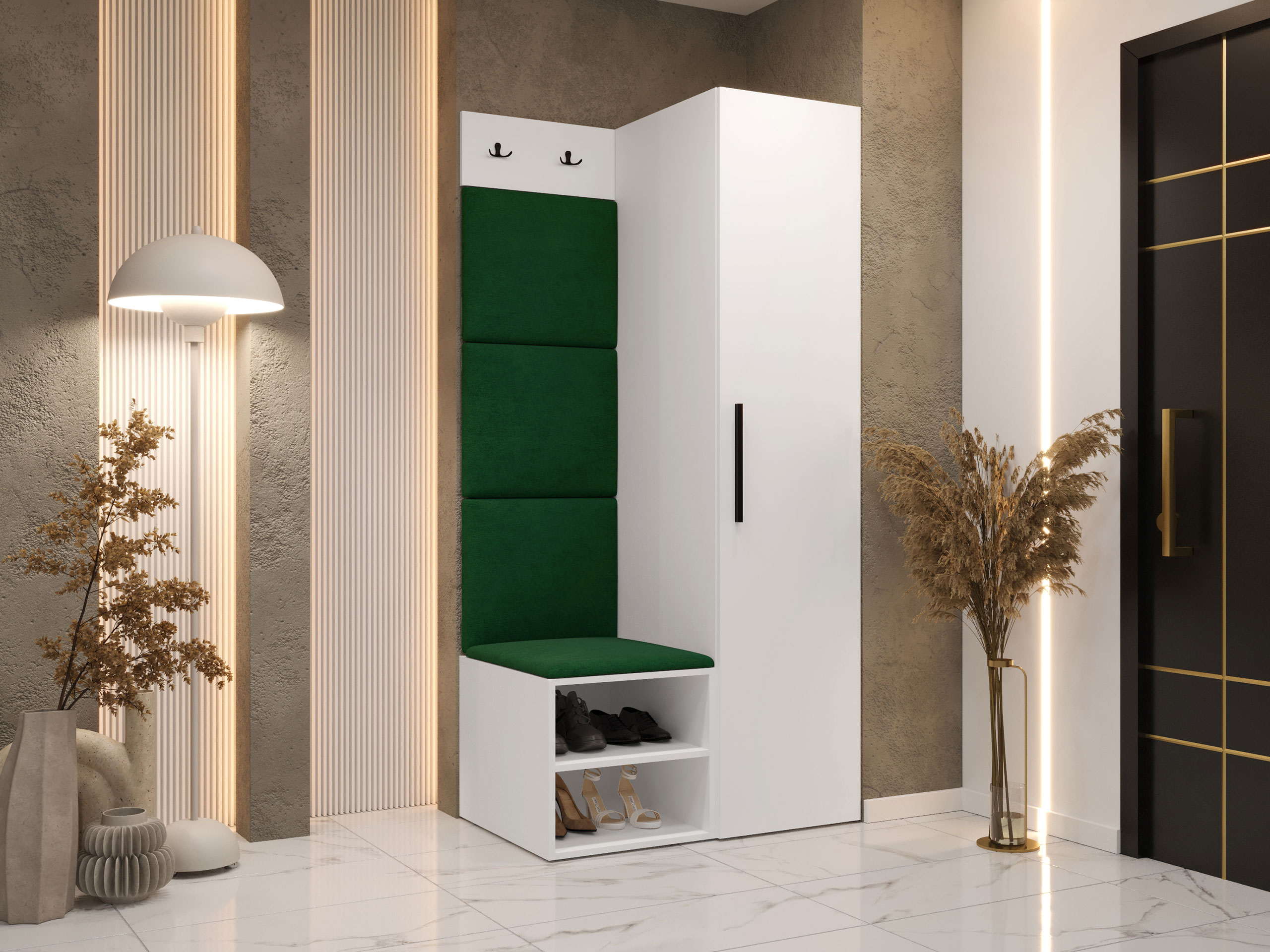 Esikukomplekt Hartford 524 (Valge)