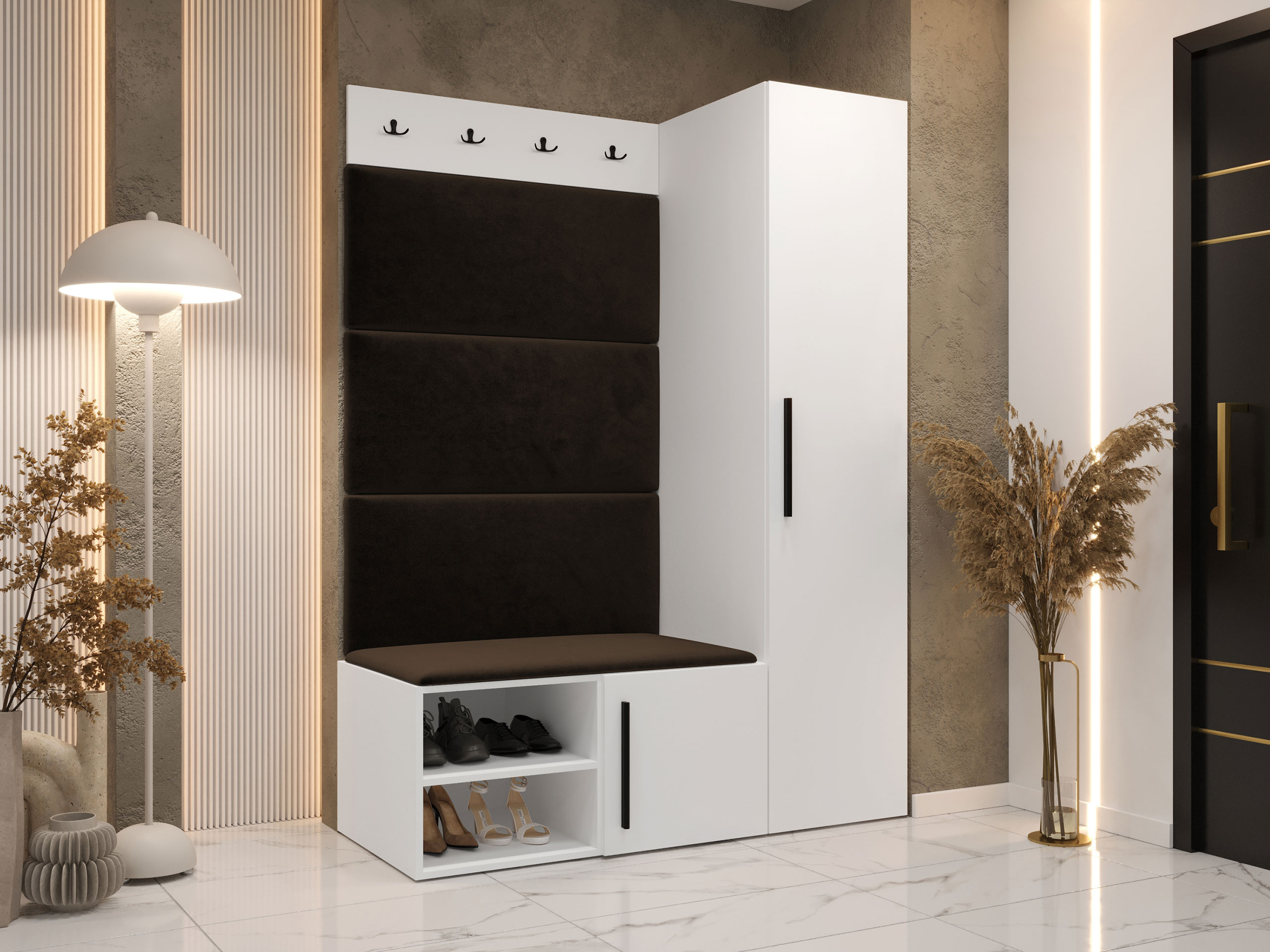 Esikukomplekt Hartford 525 (Valge)