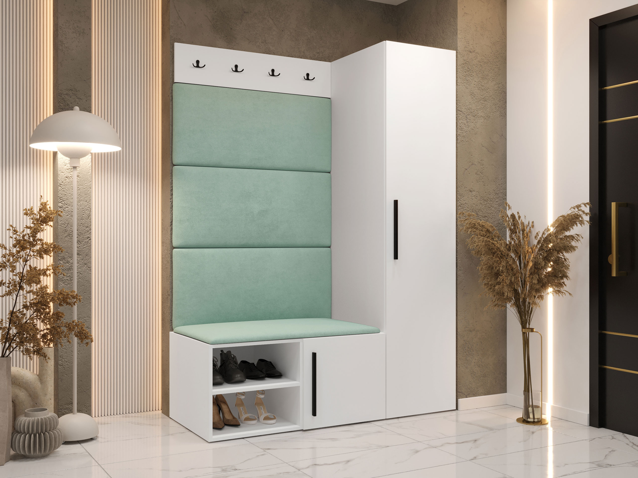 Esikukomplekt Hartford 525 (Valge)