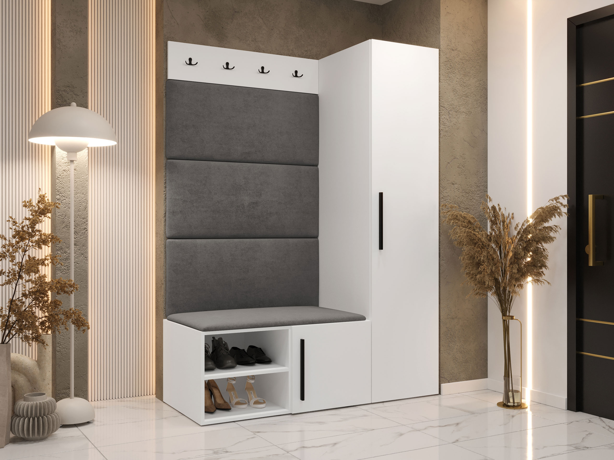 Esikukomplekt Hartford 525 (Valge)