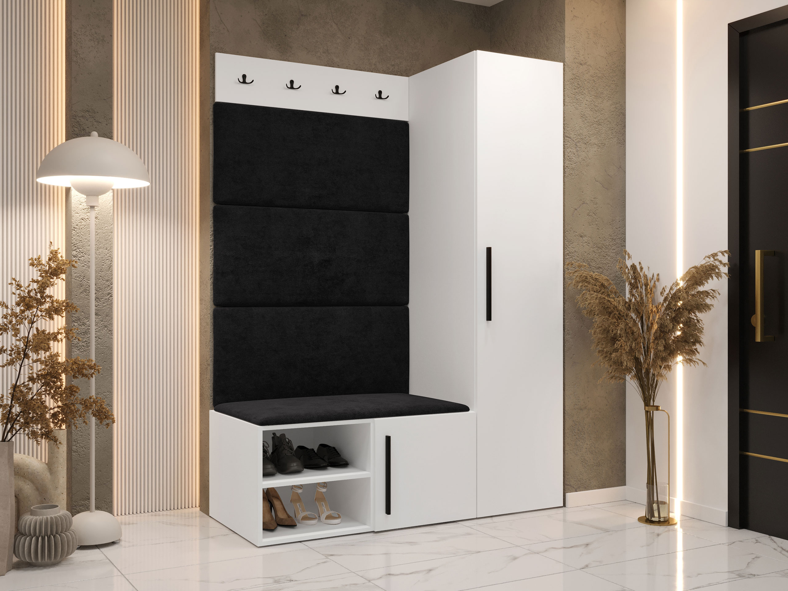 Esikukomplekt Hartford 525 (Valge)