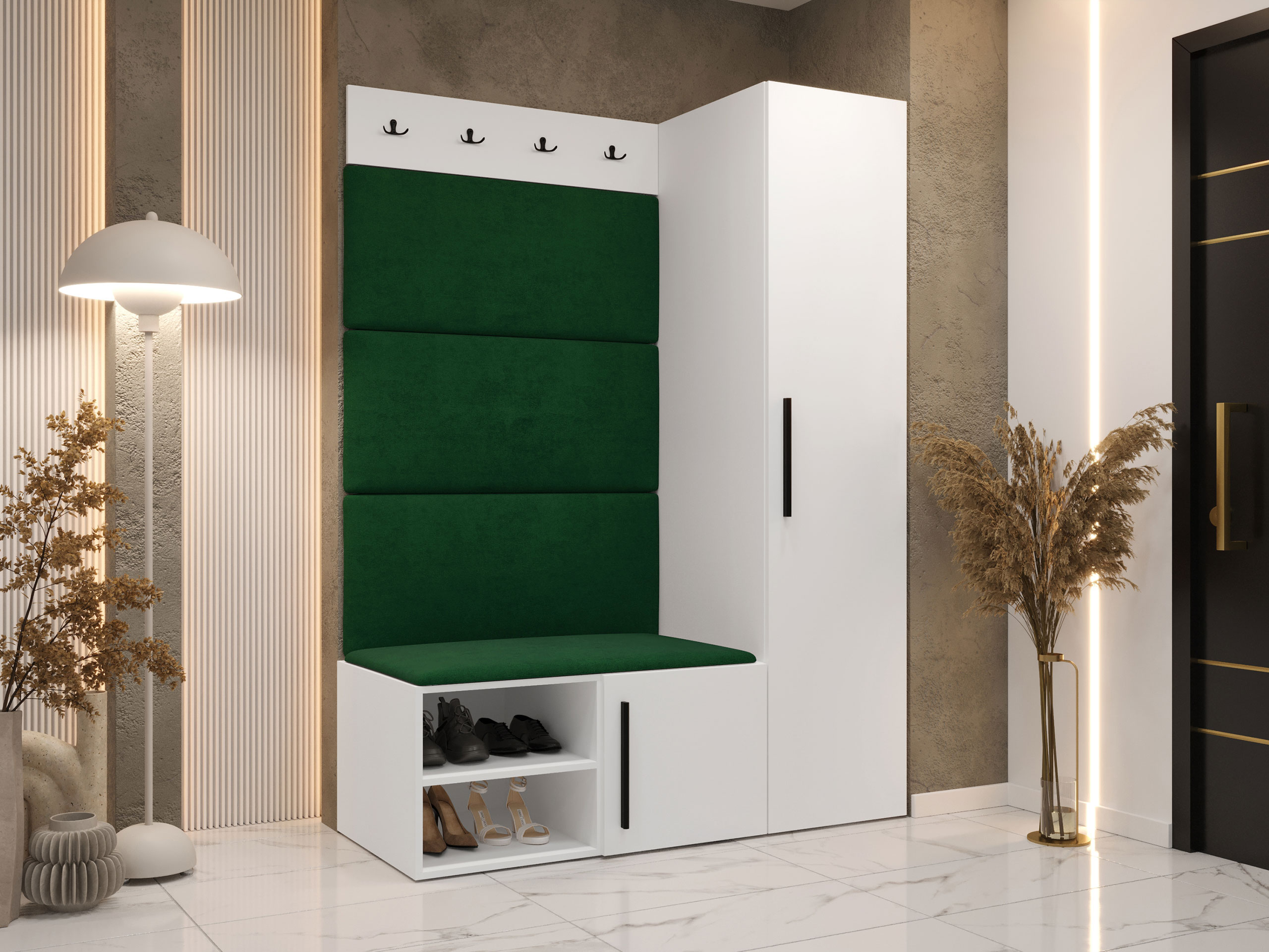 Esikukomplekt Hartford 525 (Valge)