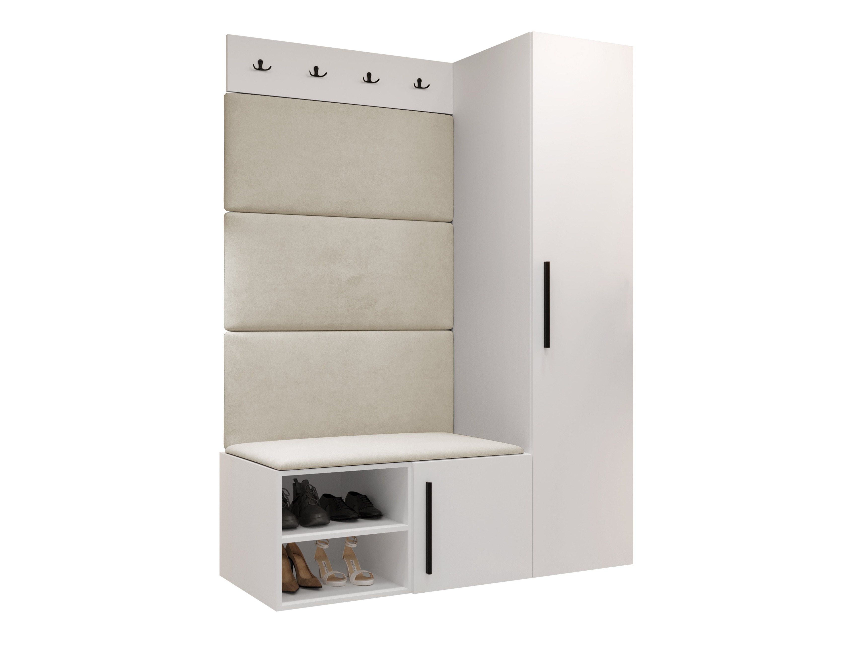 Esikukomplekt Hartford 525 (Valge)