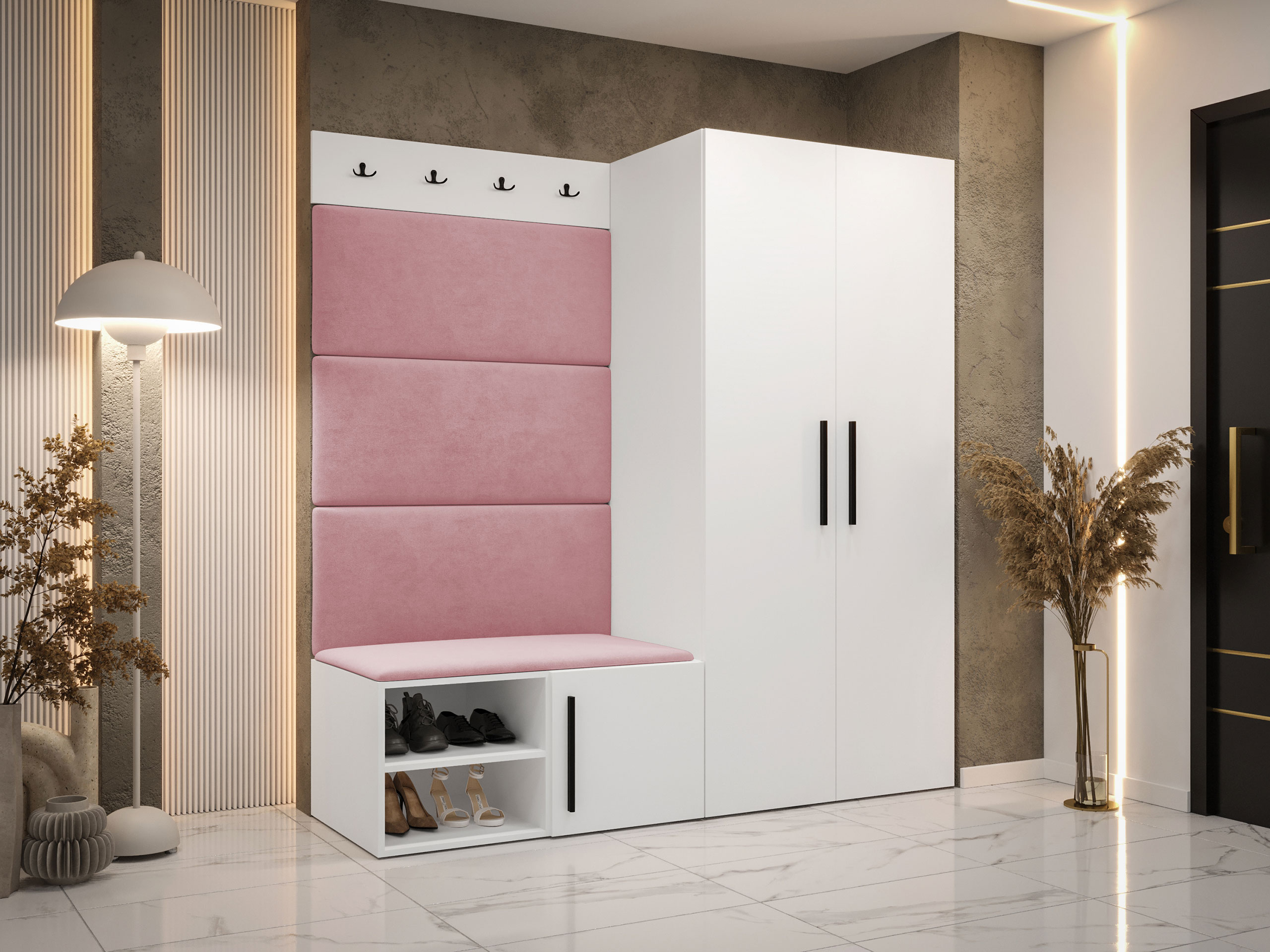 Esikukomplekt Hartford 526 (Valge)