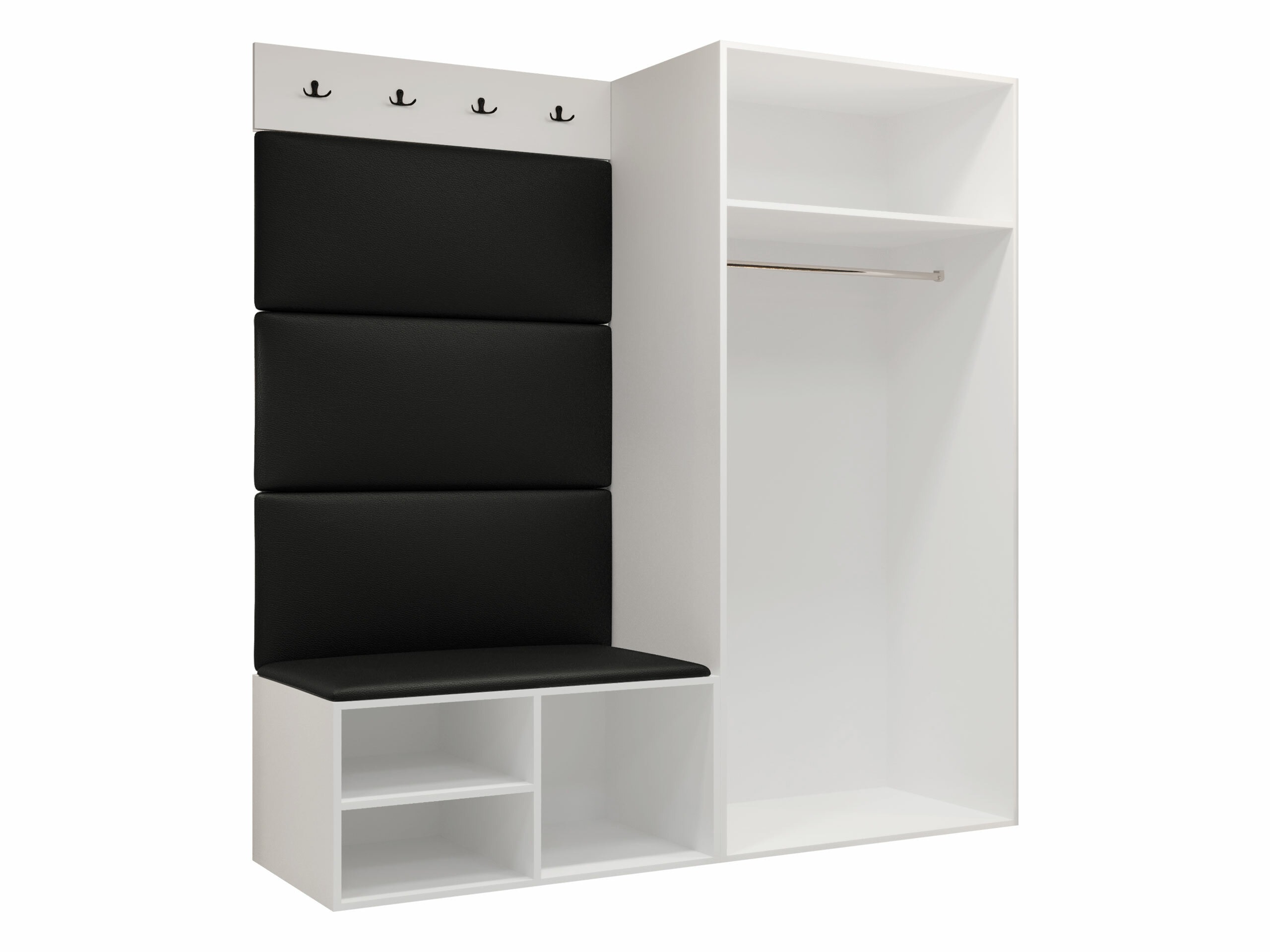 Esikukomplekt Hartford 526 (Valge)