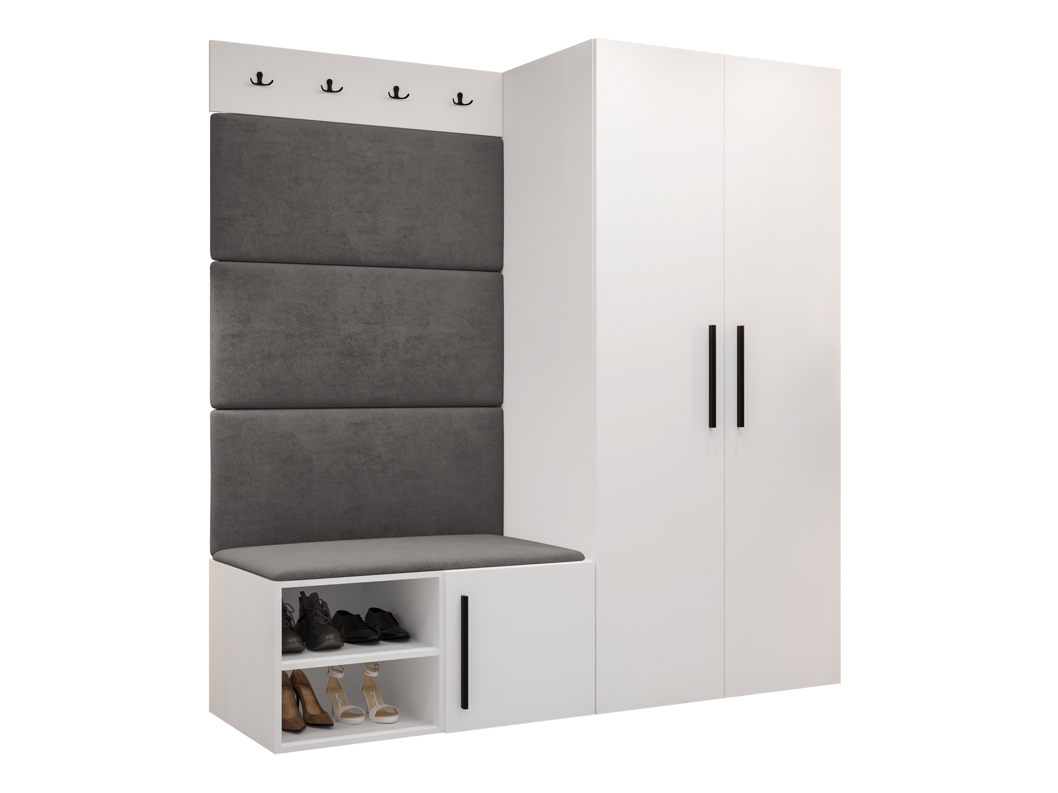 Esikukomplekt Hartford 526 (Valge)