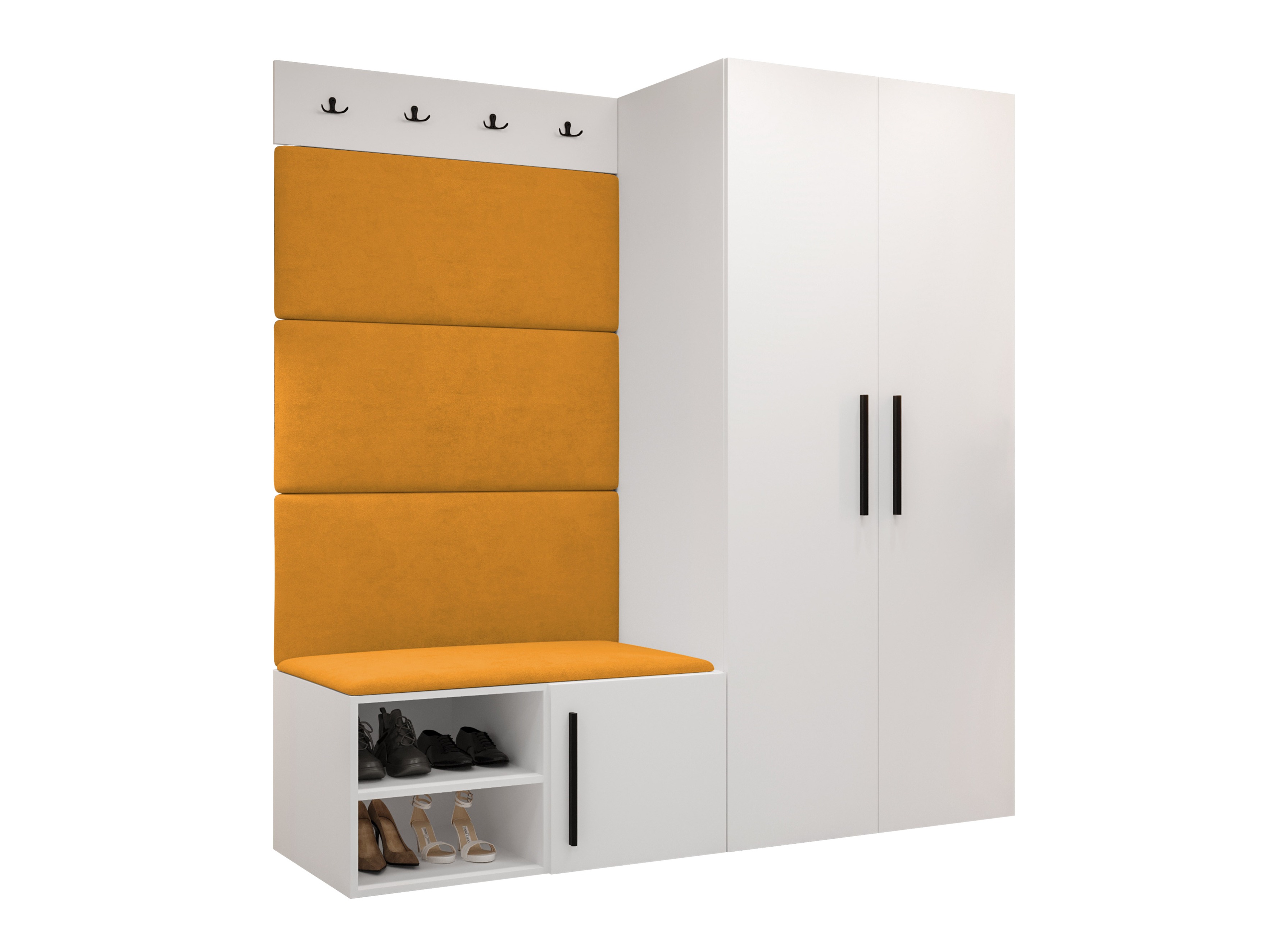 Esikukomplekt Hartford 526 (Valge)