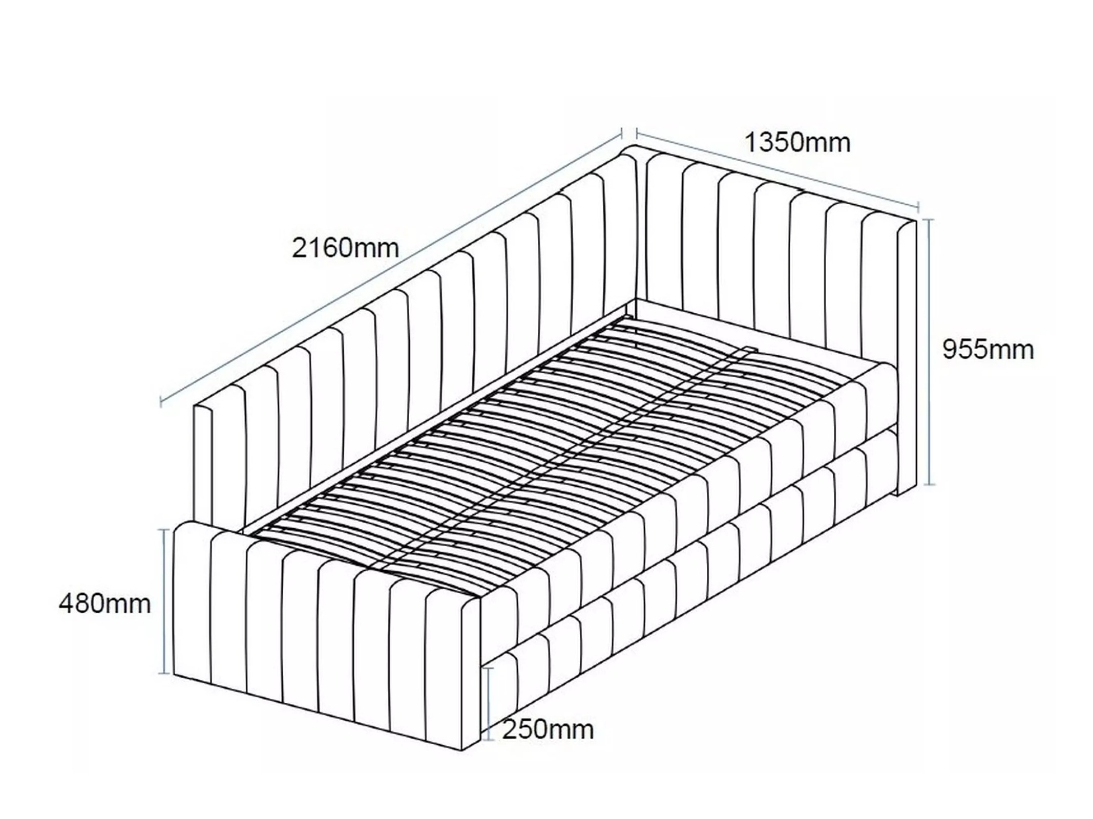 Voodi Detroit 855 (Hall)