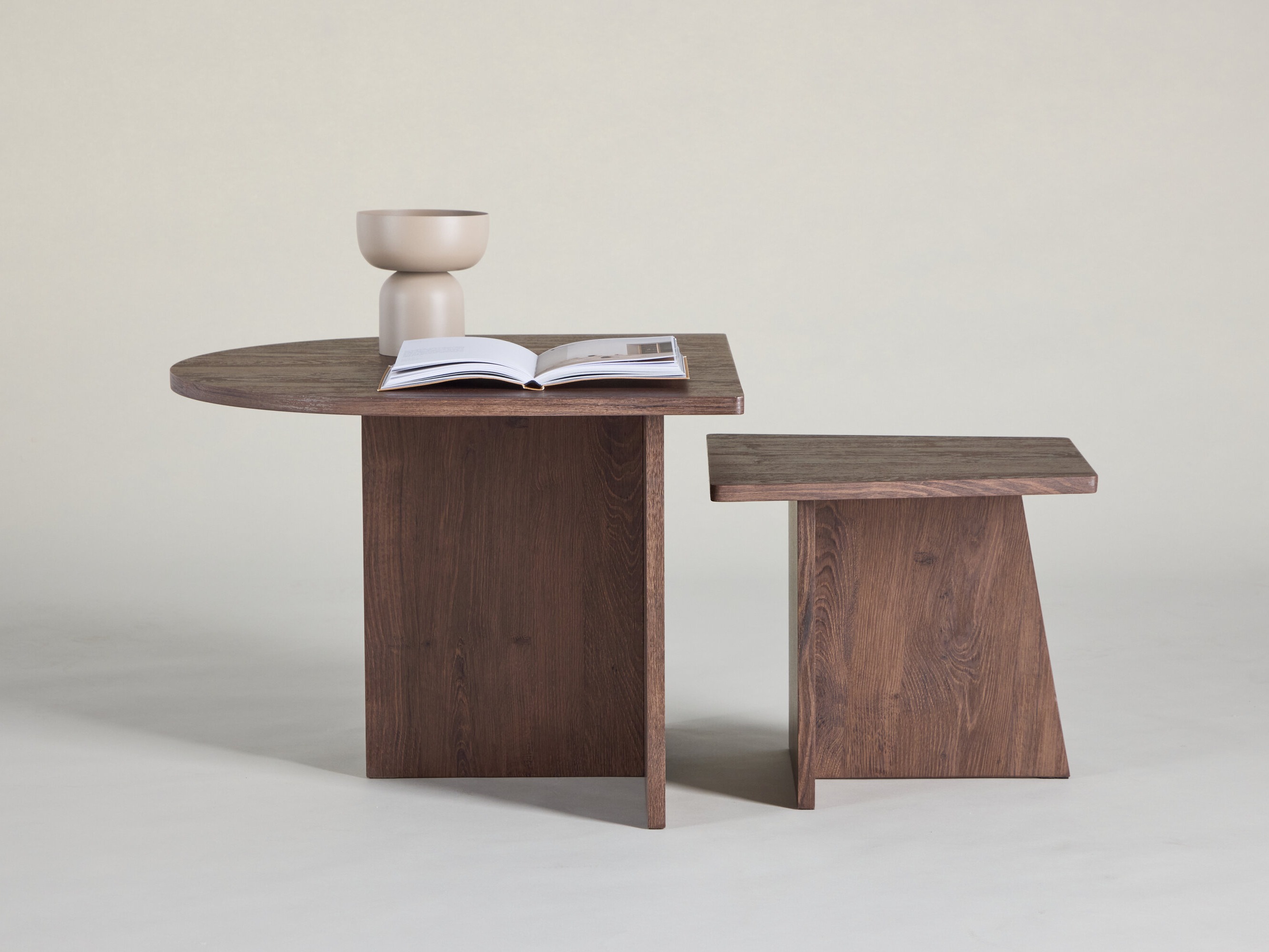 Diivanilaudade komplekt Dallas 4880 (Tumepruun)