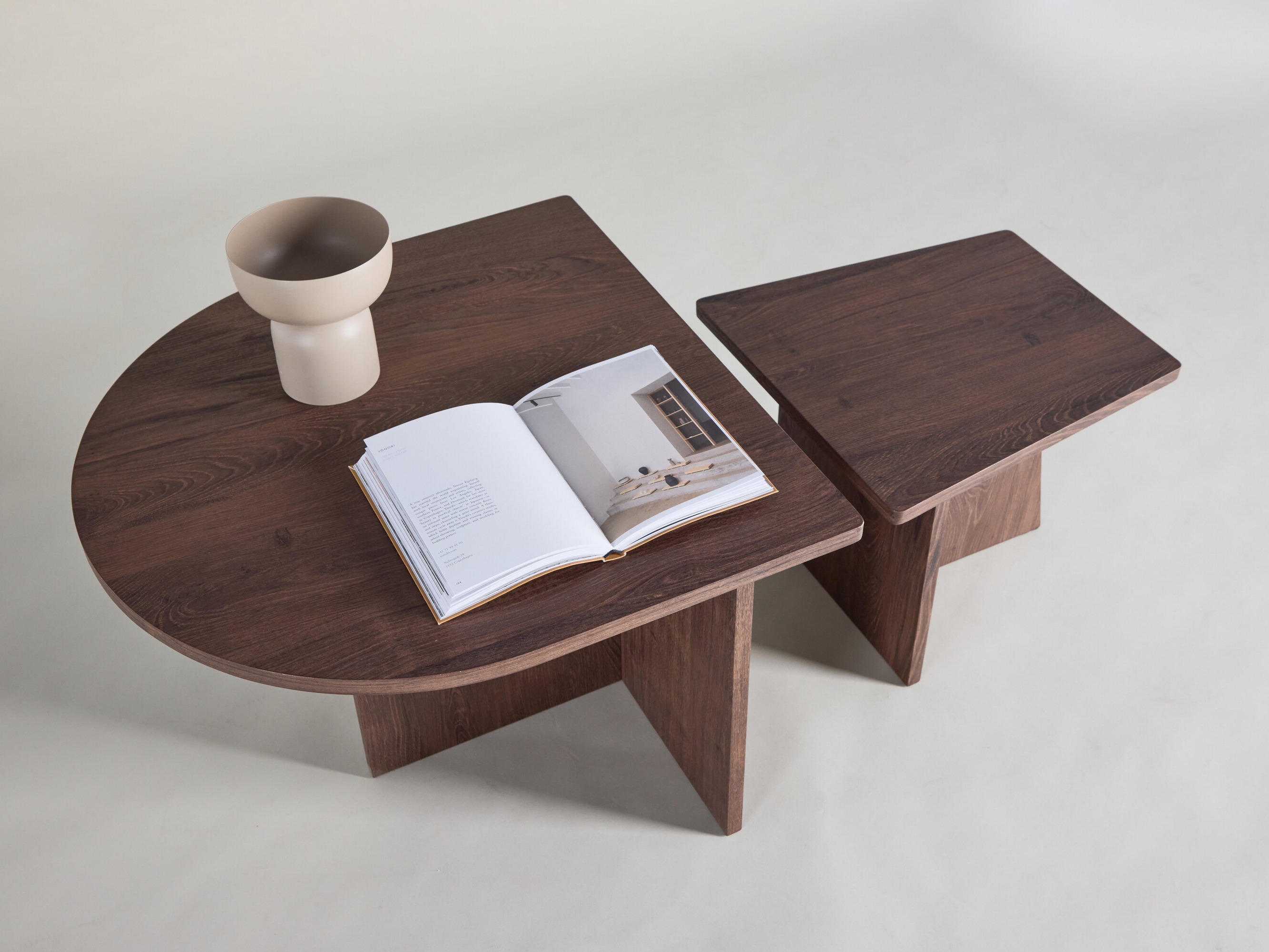 Diivanilaudade komplekt Dallas 4880 (Tumepruun)