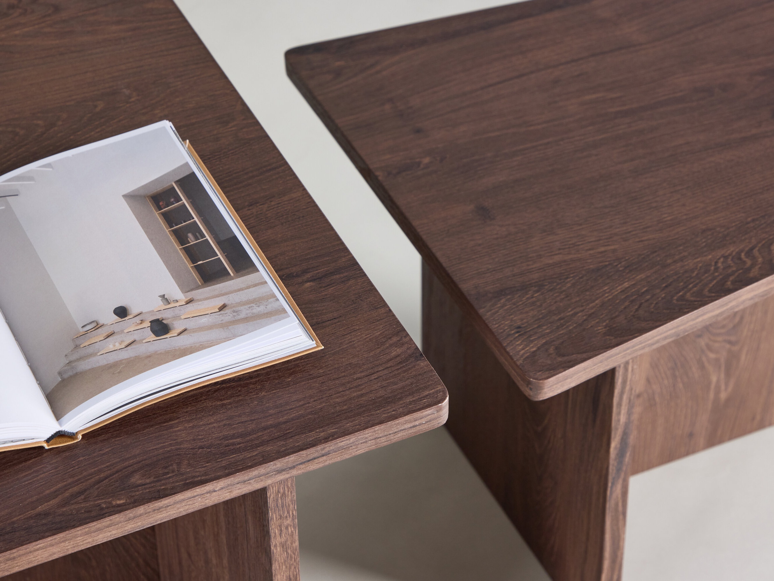 Diivanilaudade komplekt Dallas 4880 (Tumepruun)