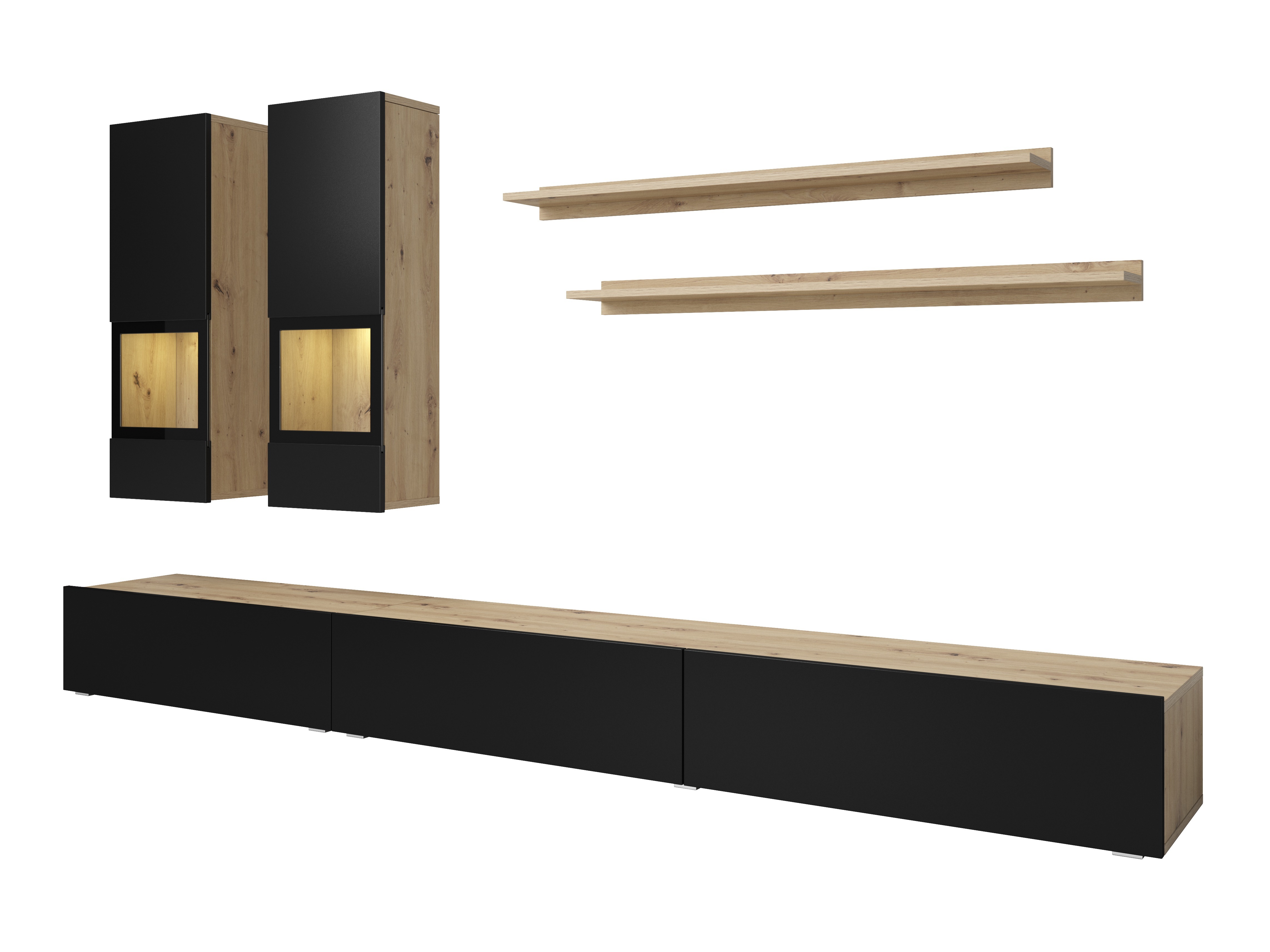 Elutoa komplekt Serodeu 100 (Artisan tamm + Matt must)