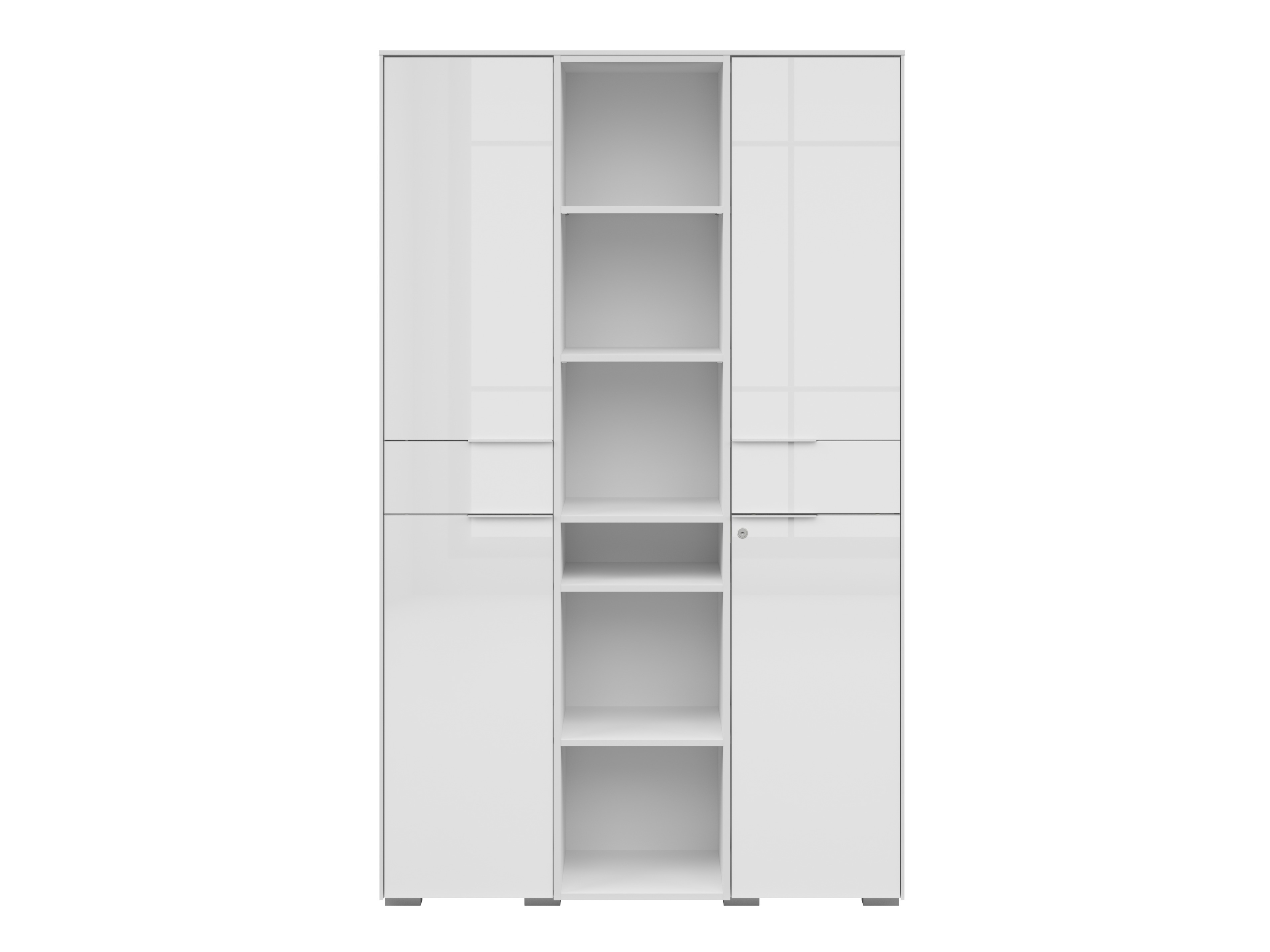 Riiul Tentoru 107 (Valge + Läikiv valge)