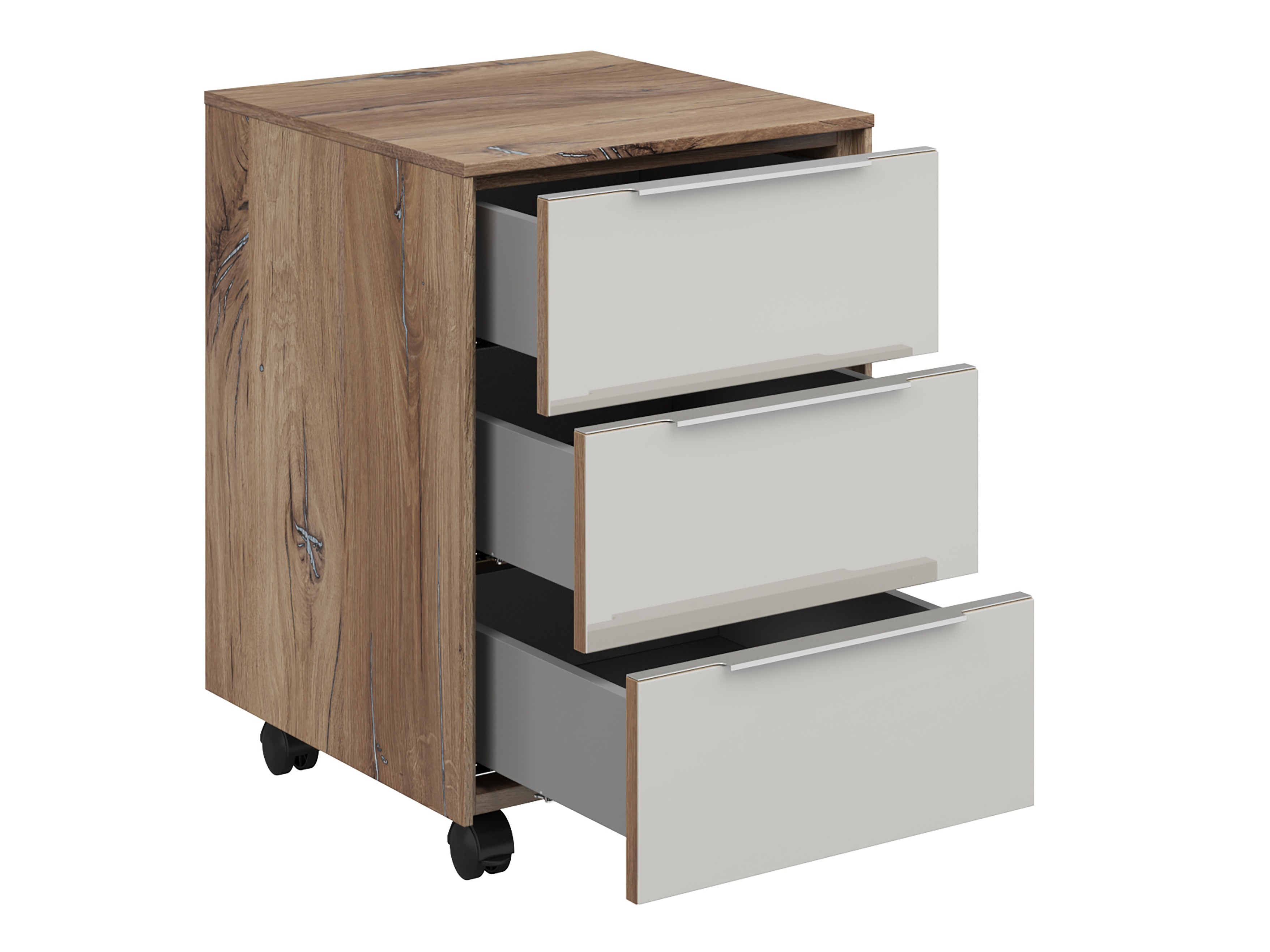 Sahtelkapp Tentoru 108 (Läikiv hall + Tume "Flagstaf" tamm)