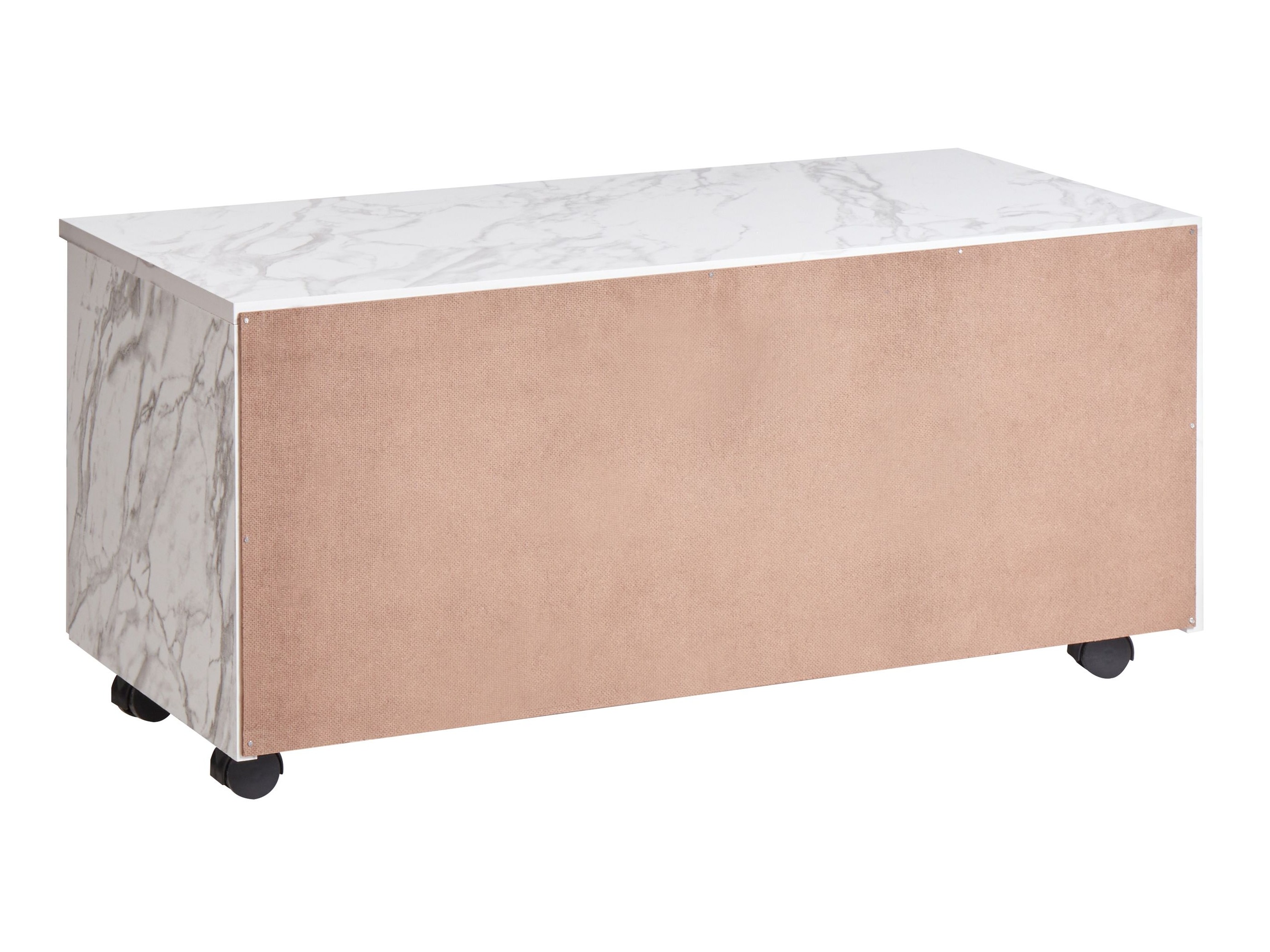 Vannitoa põrandakapp Berwyn 2755 (Valge marmor)