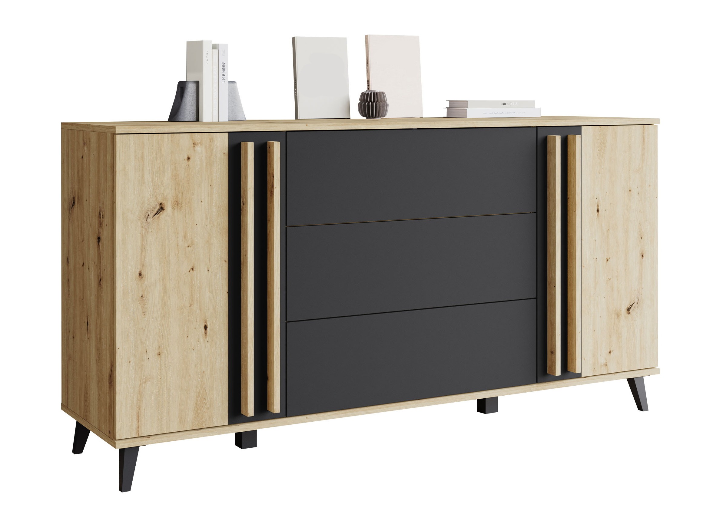 Kummut Facetor (Artisan tamm + Grafiit)