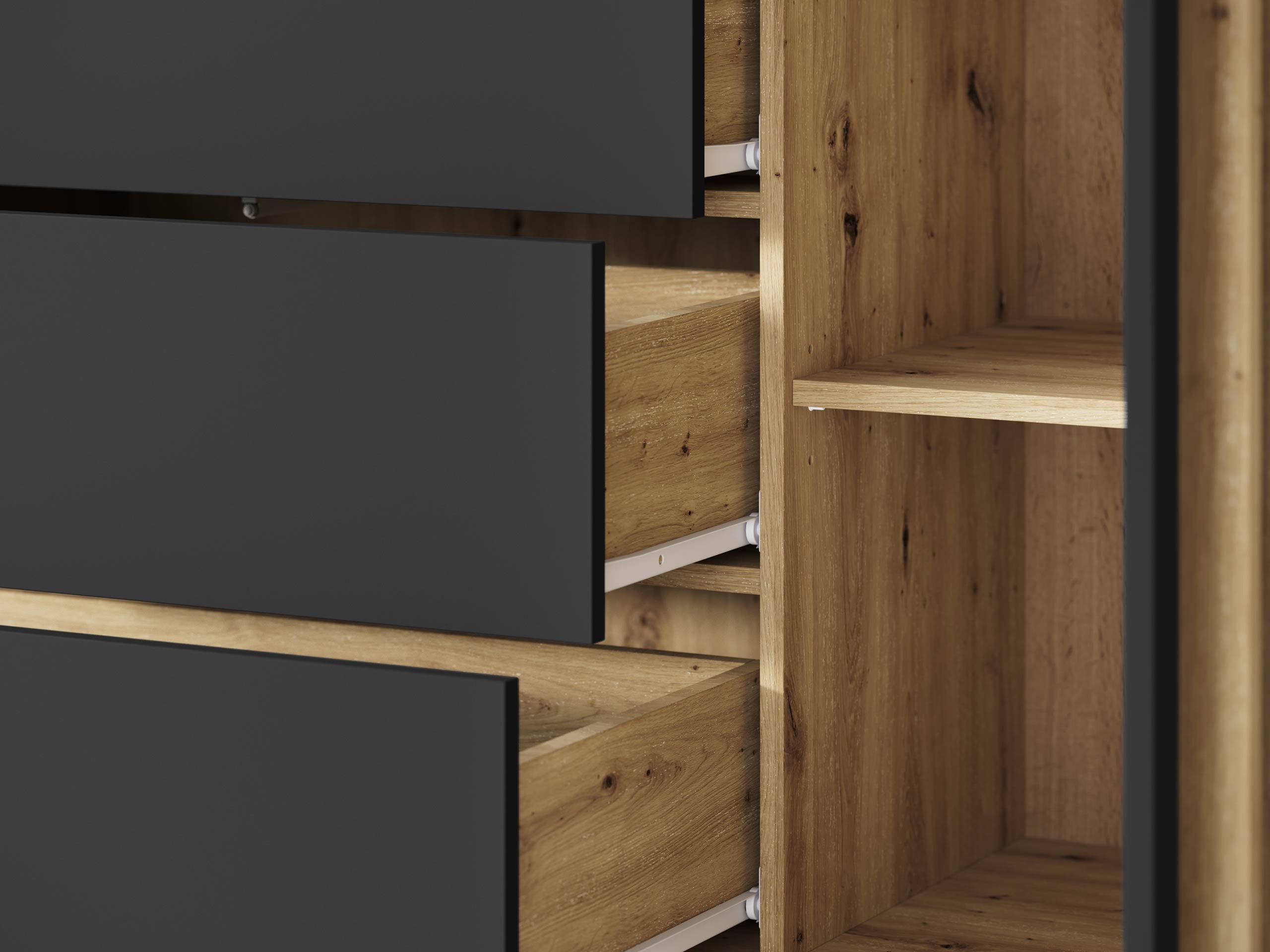 Kummut Temora 100 (Artisan tamm + Grafiit)