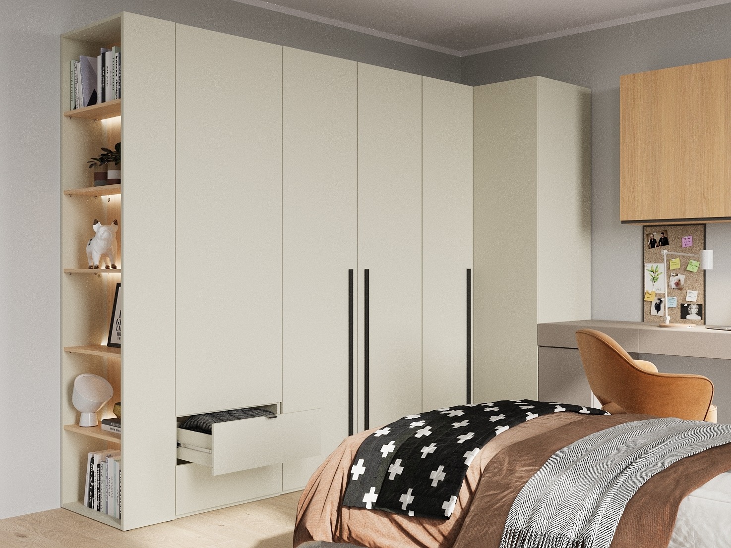 Riidekapp Evareve 101