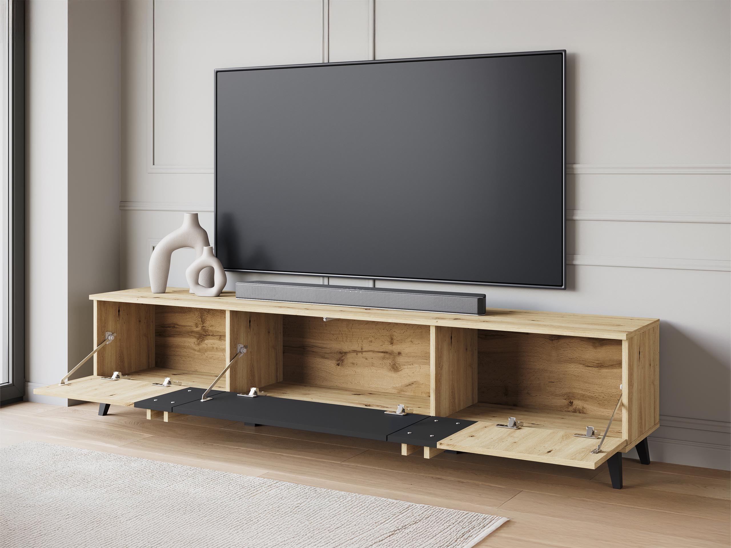 TV-alus Facetor (Grafiit)