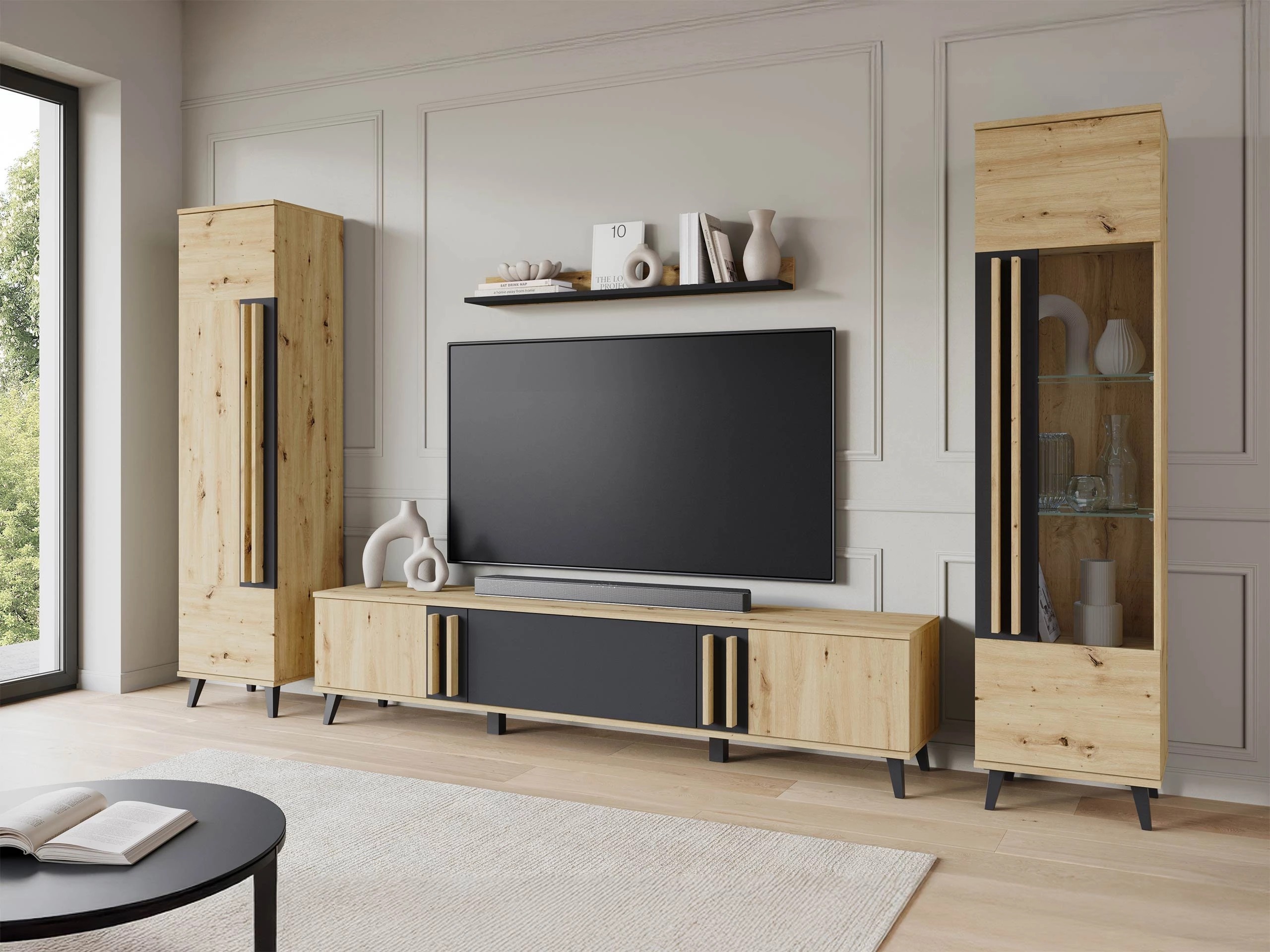 Elutoa komplekt Temora 103 (Artisan tamm + Grafiit)