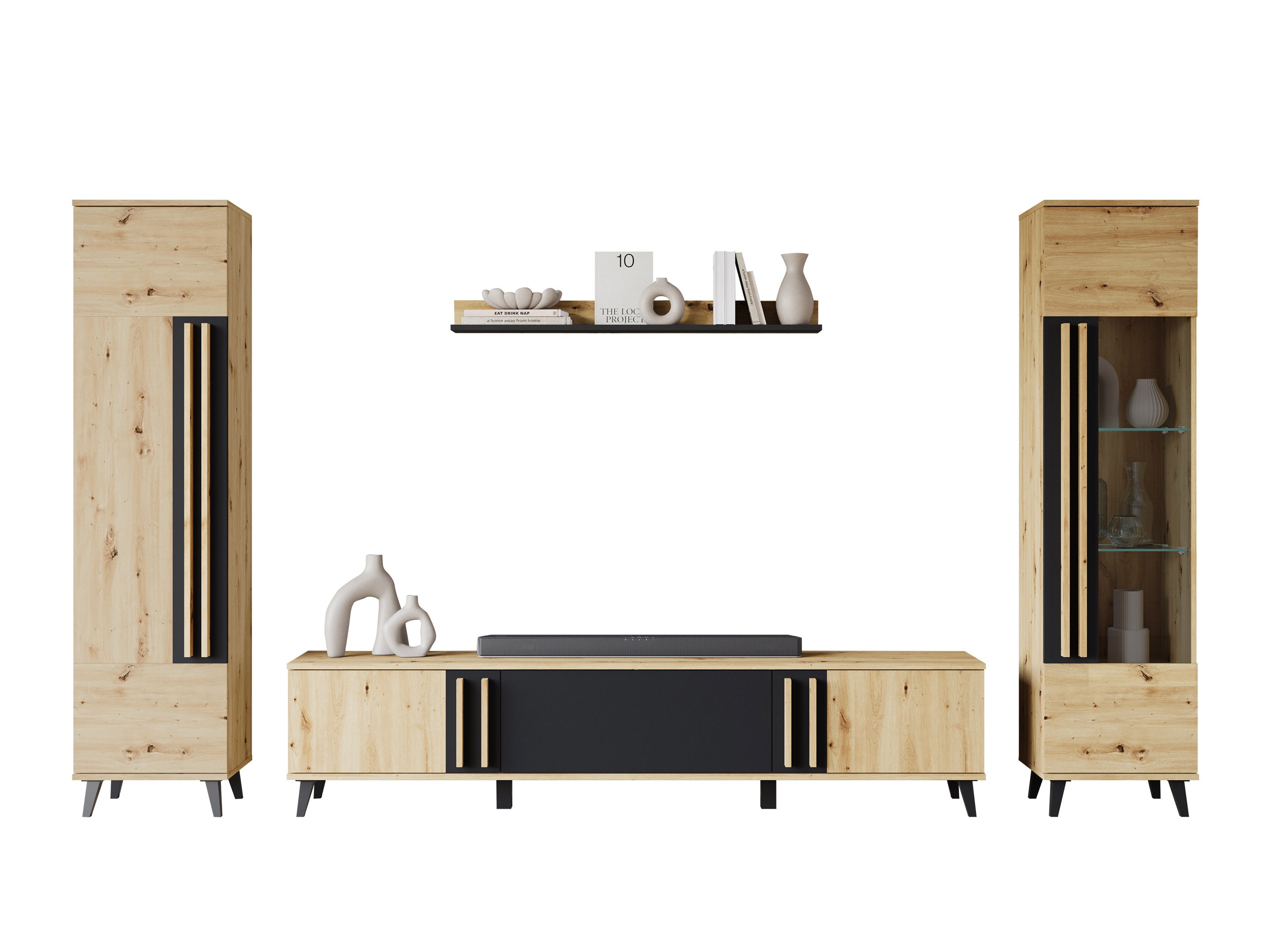 Elutoa komplekt Temora 103 (Artisan tamm + Grafiit)