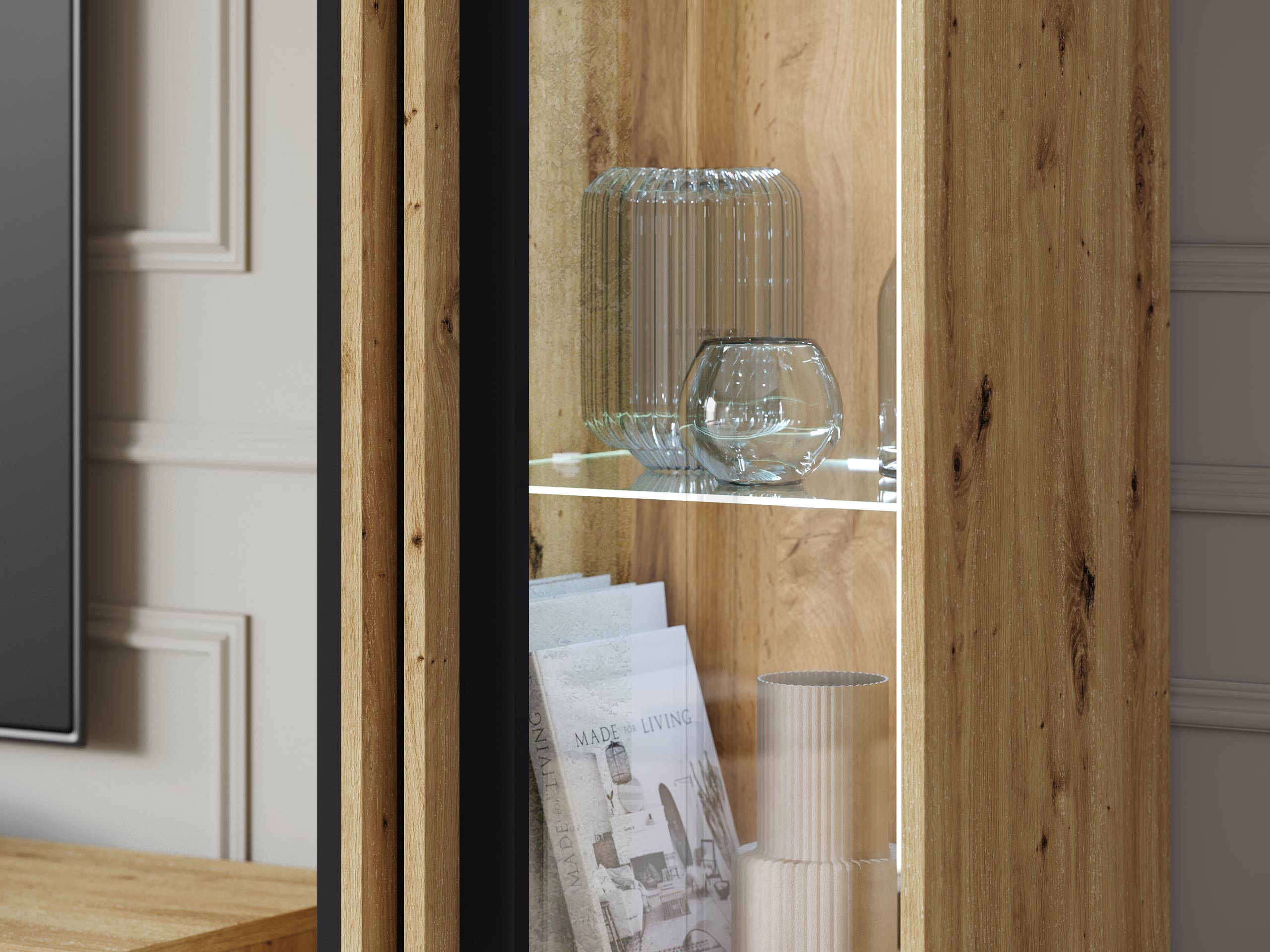 Elutoa komplekt Temora 103 (Artisan tamm + Grafiit)