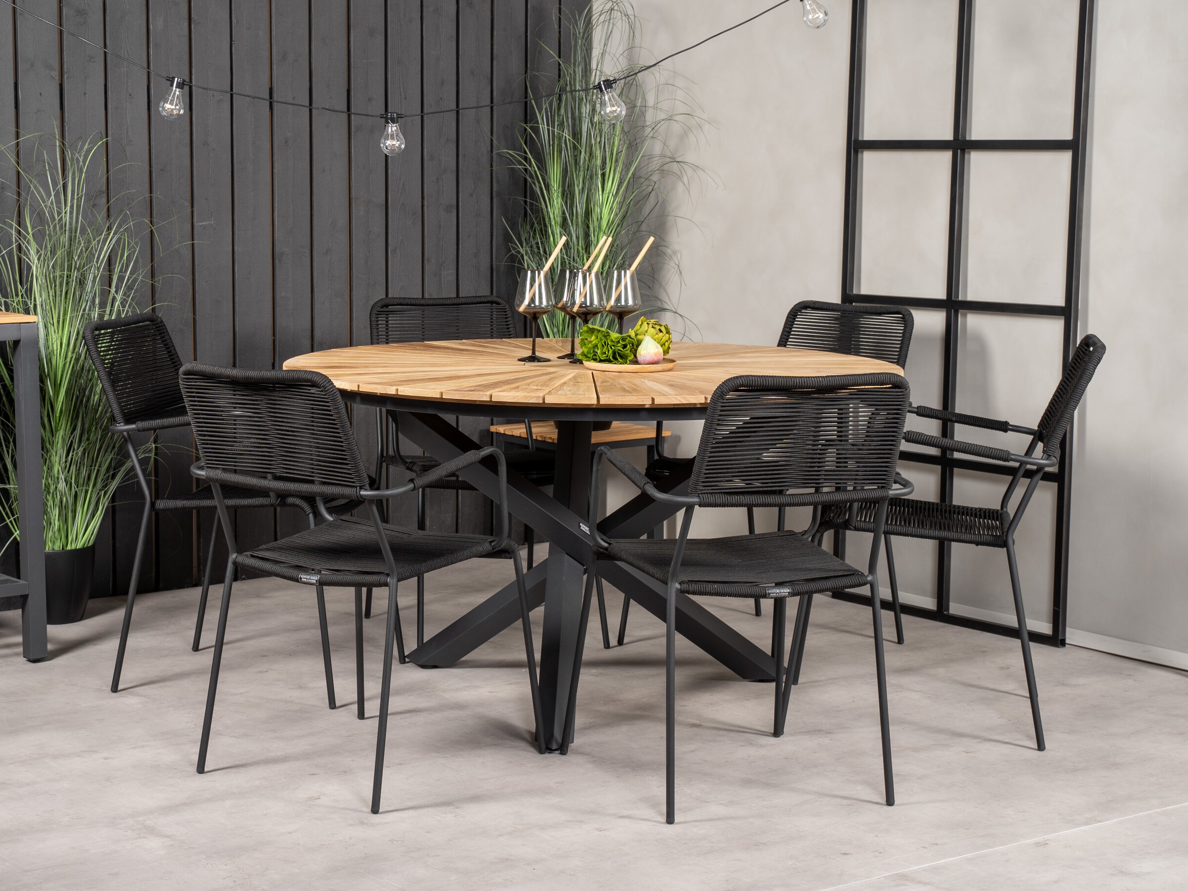 Laua ja toolide komplekt Dallas 3623