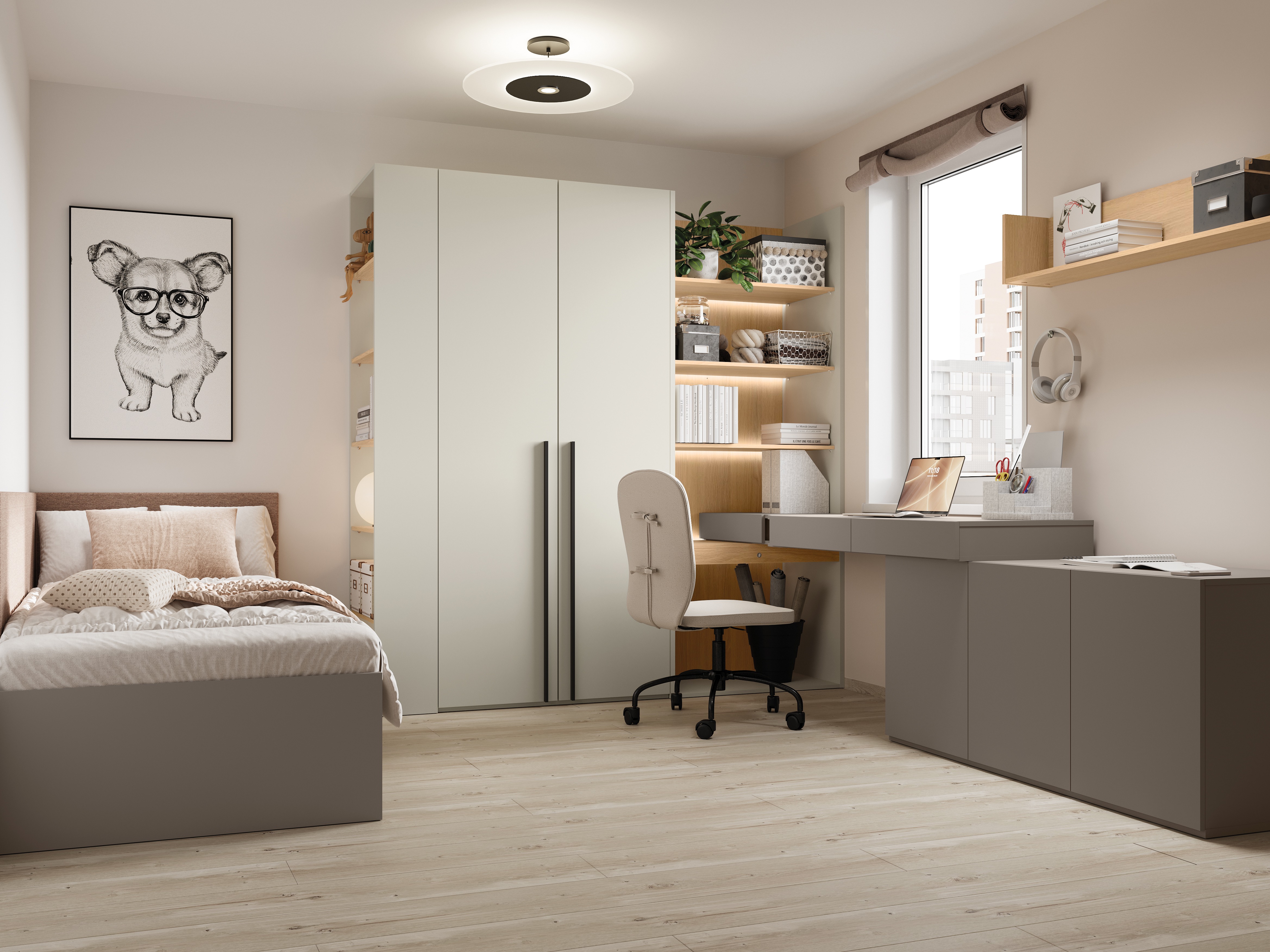 Kodukontori komplekt Evareve 118 (Hall + Tamm)